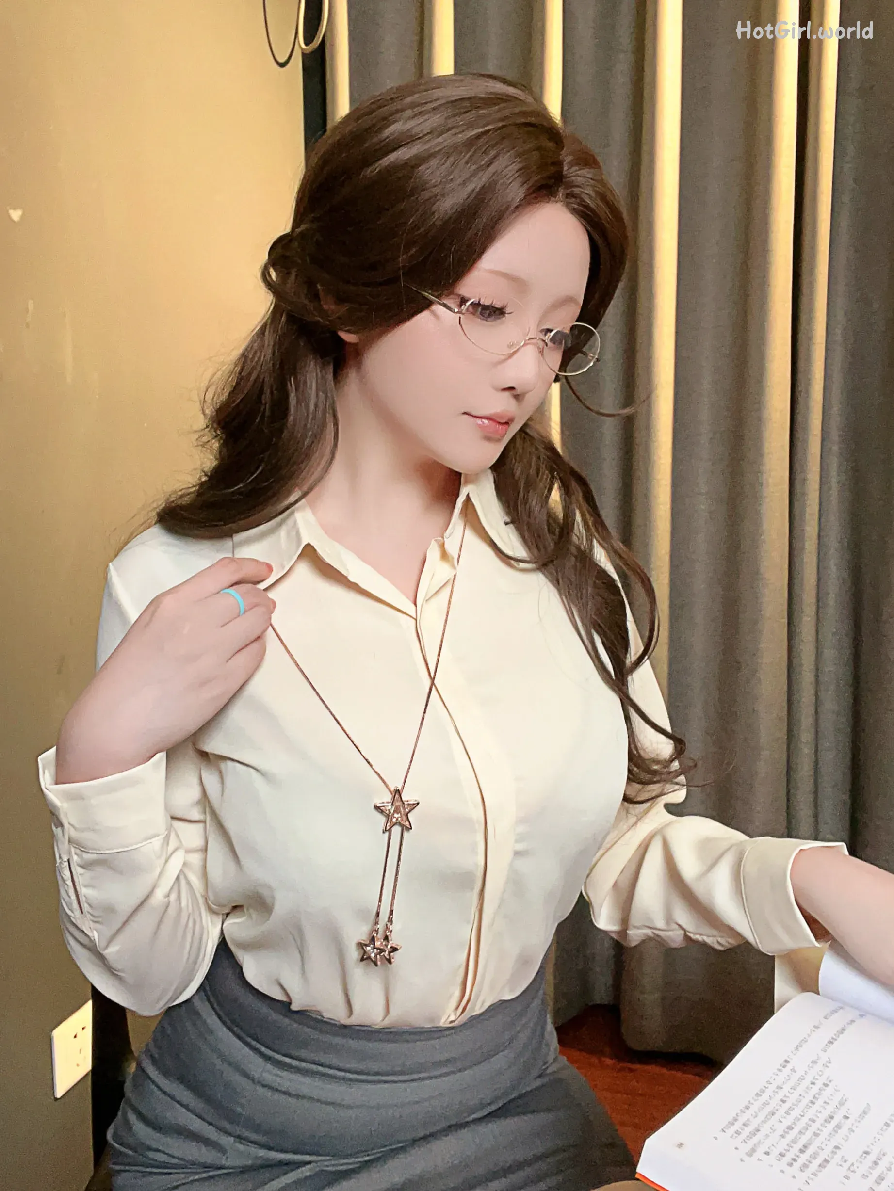 Coser-星之迟迟-Hoshilily-2023年10月计划D 家庭教师的奖励时间 第17张图