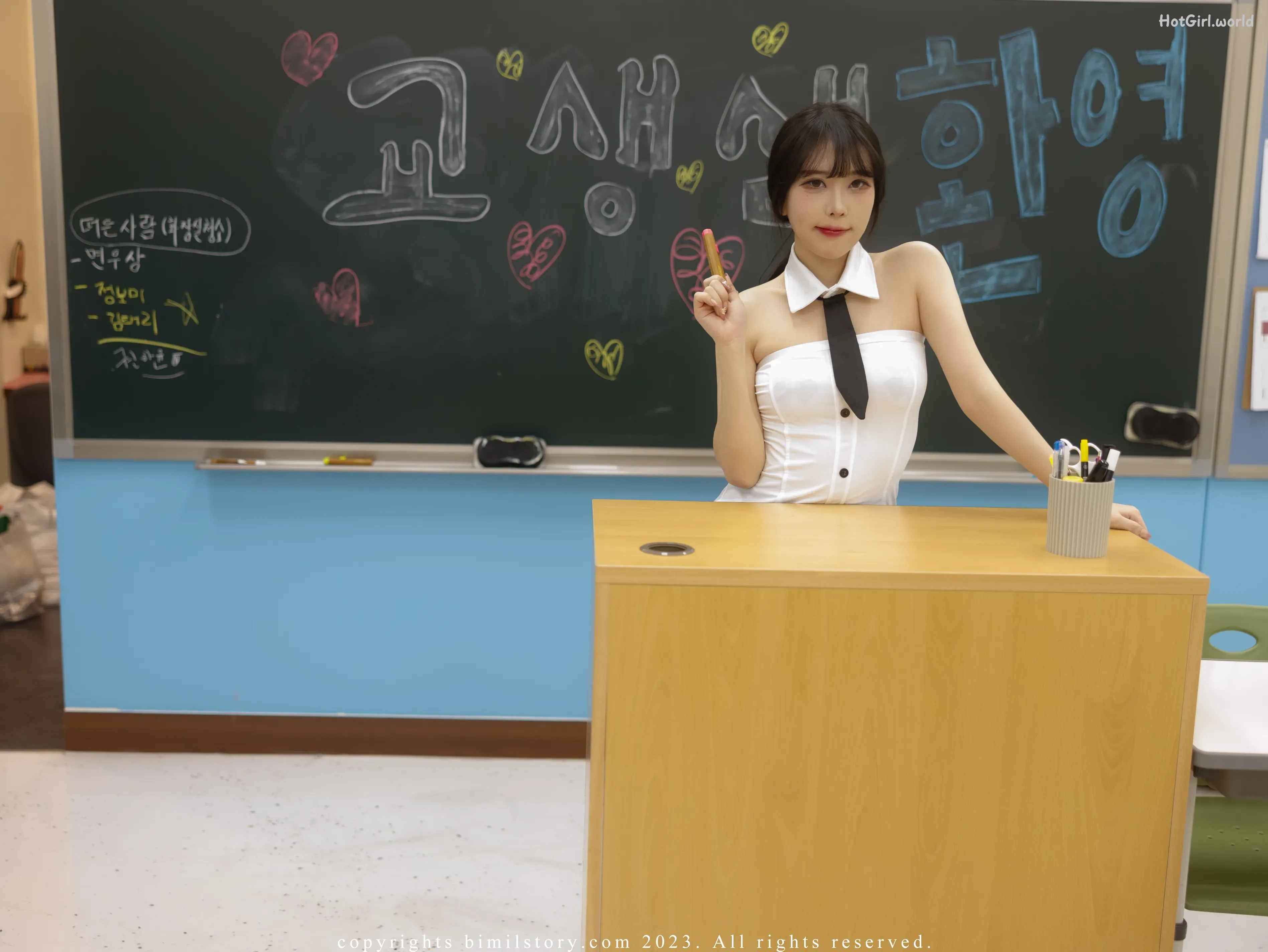 Bimilstory-Zia-지아-Vol.17 Ero Teacher Ver At The Academy 第1张图