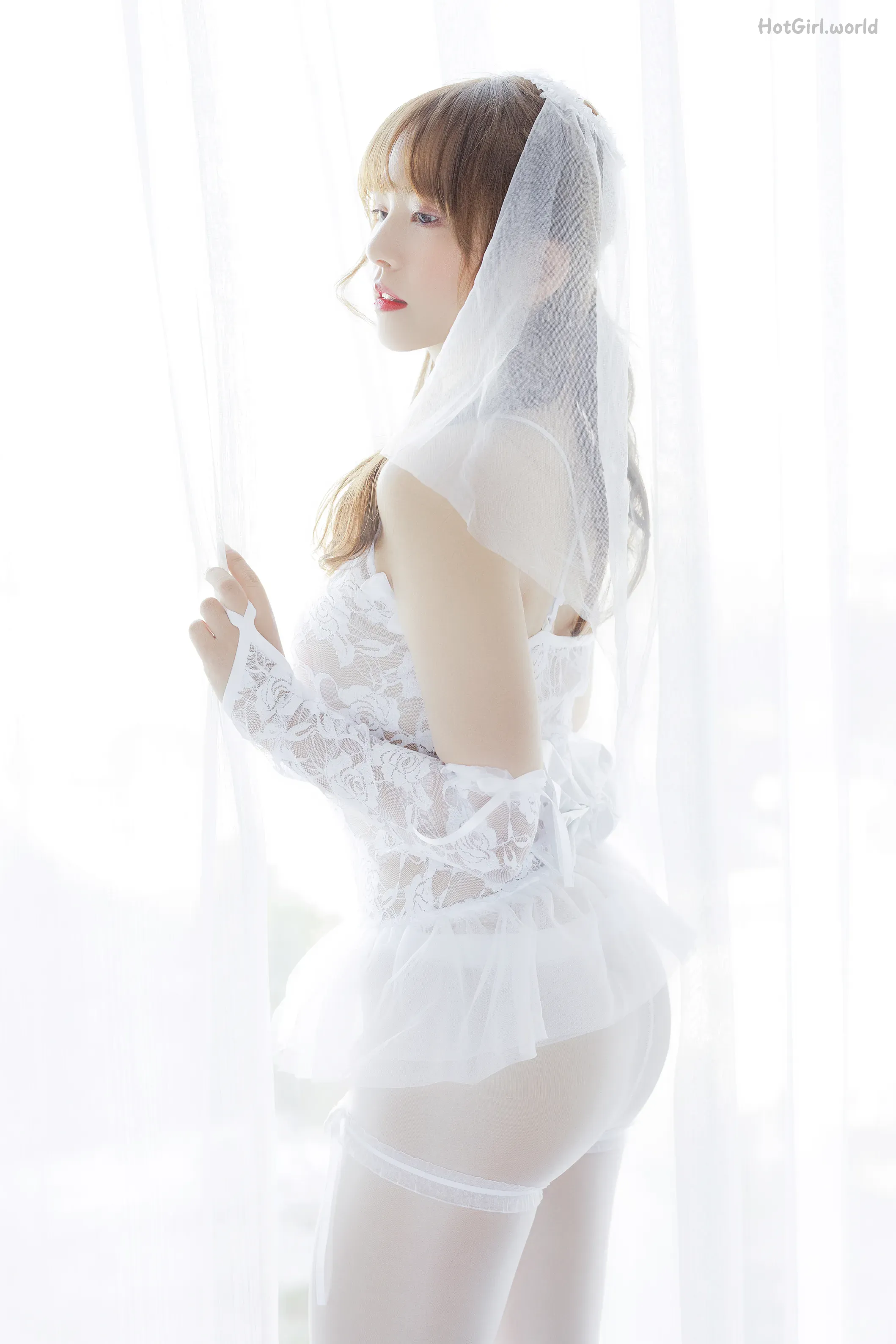Zhang Si Yun-Nice-张思允-Nice Vol.002 内购无水印 白色婚纱 第15张图