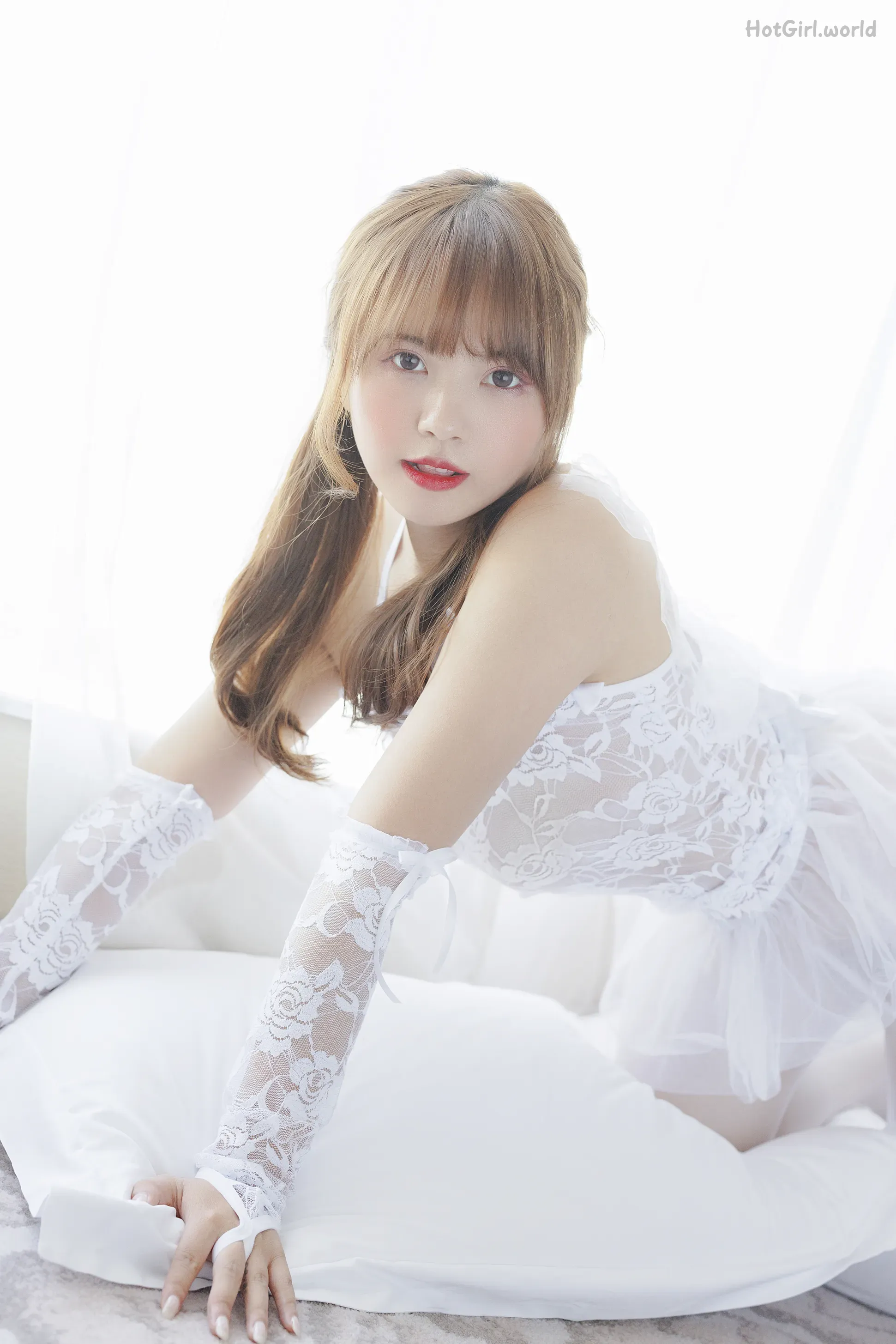 Zhang Si Yun-Nice-张思允-Nice Vol.002 内购无水印 白色婚纱 第24张图