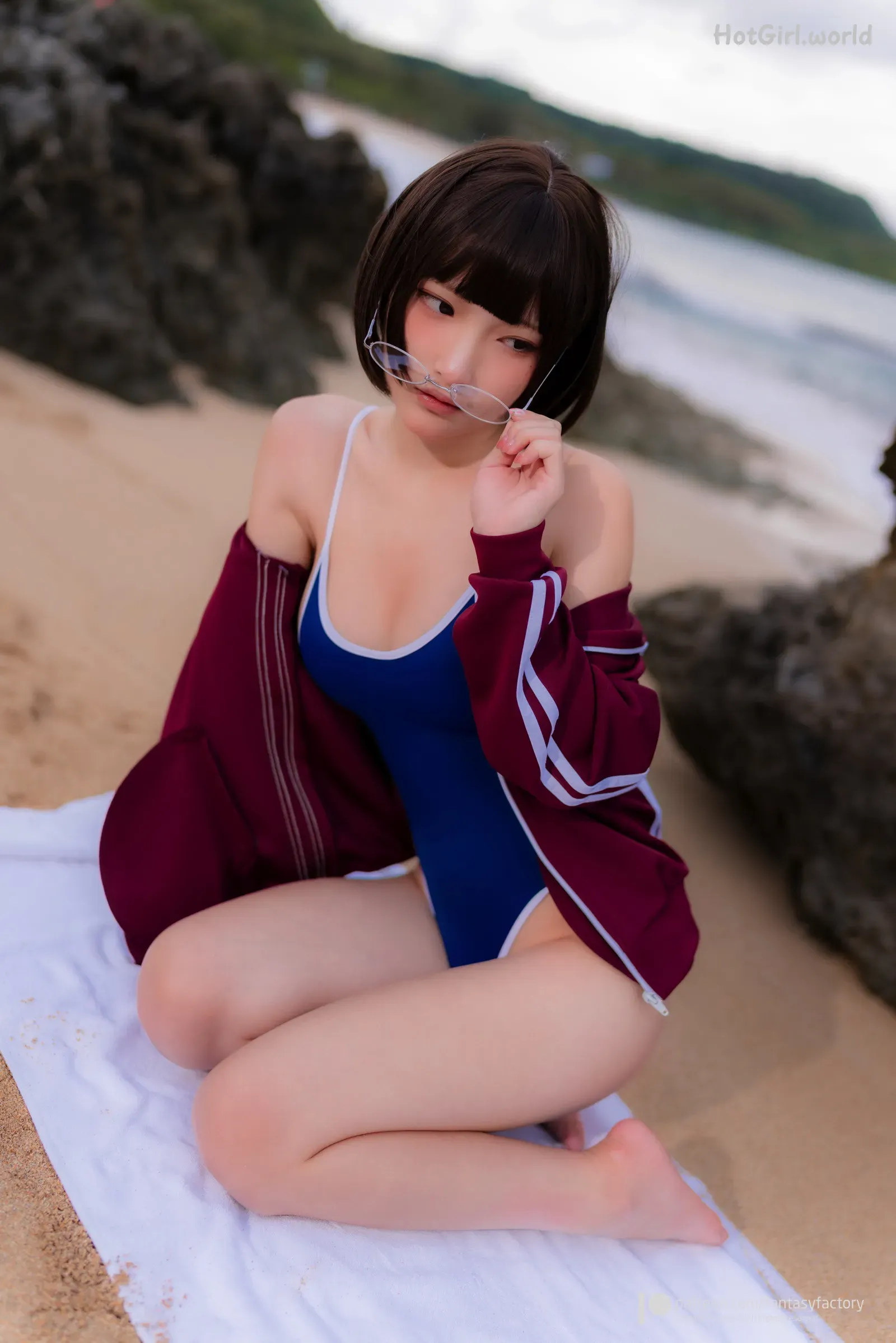 Fantasy Factory-小丁-スク水(37 photos + 5 uncensored photos) 第7张图