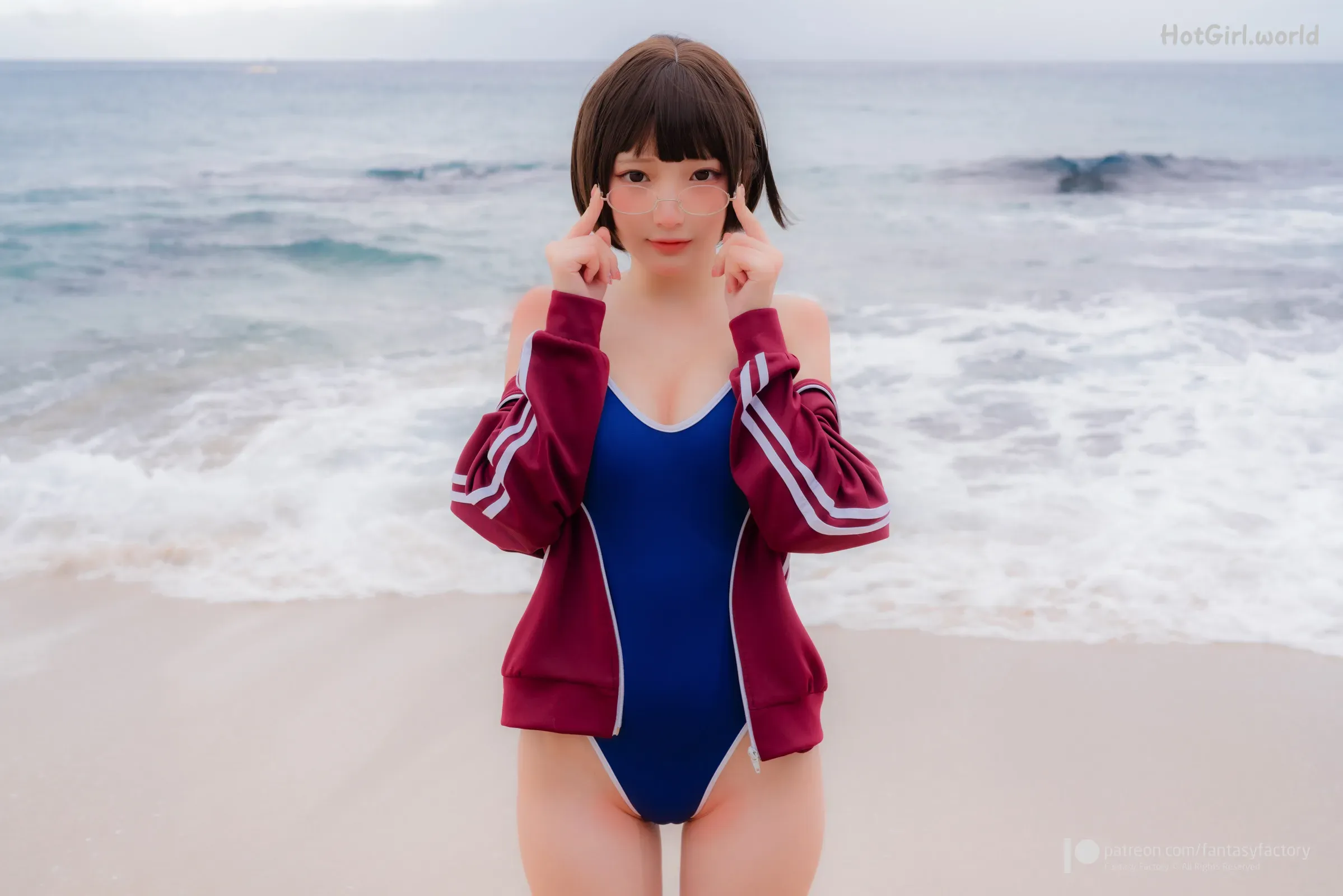 Fantasy Factory-小丁-スク水(37 photos + 5 uncensored photos) 第42张图