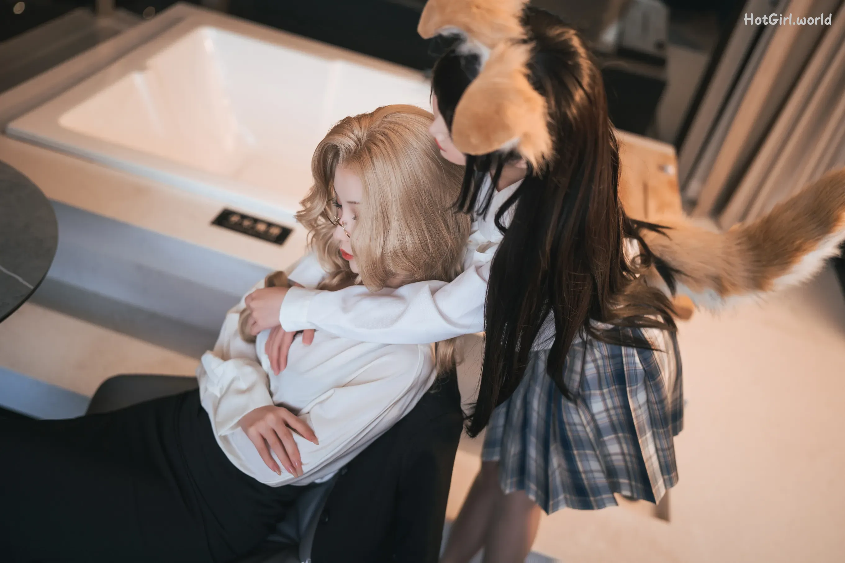 Coser-面饼仙儿-No.119 rioko凉凉子-女上司-双人版 第5张图