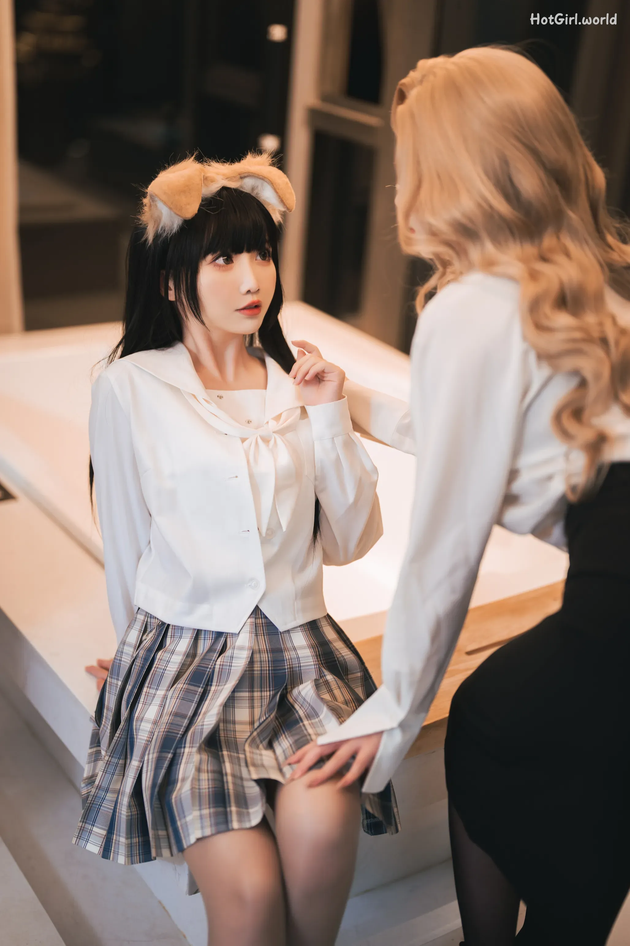 Coser-面饼仙儿-No.119 rioko凉凉子-女上司-双人版 第17张图