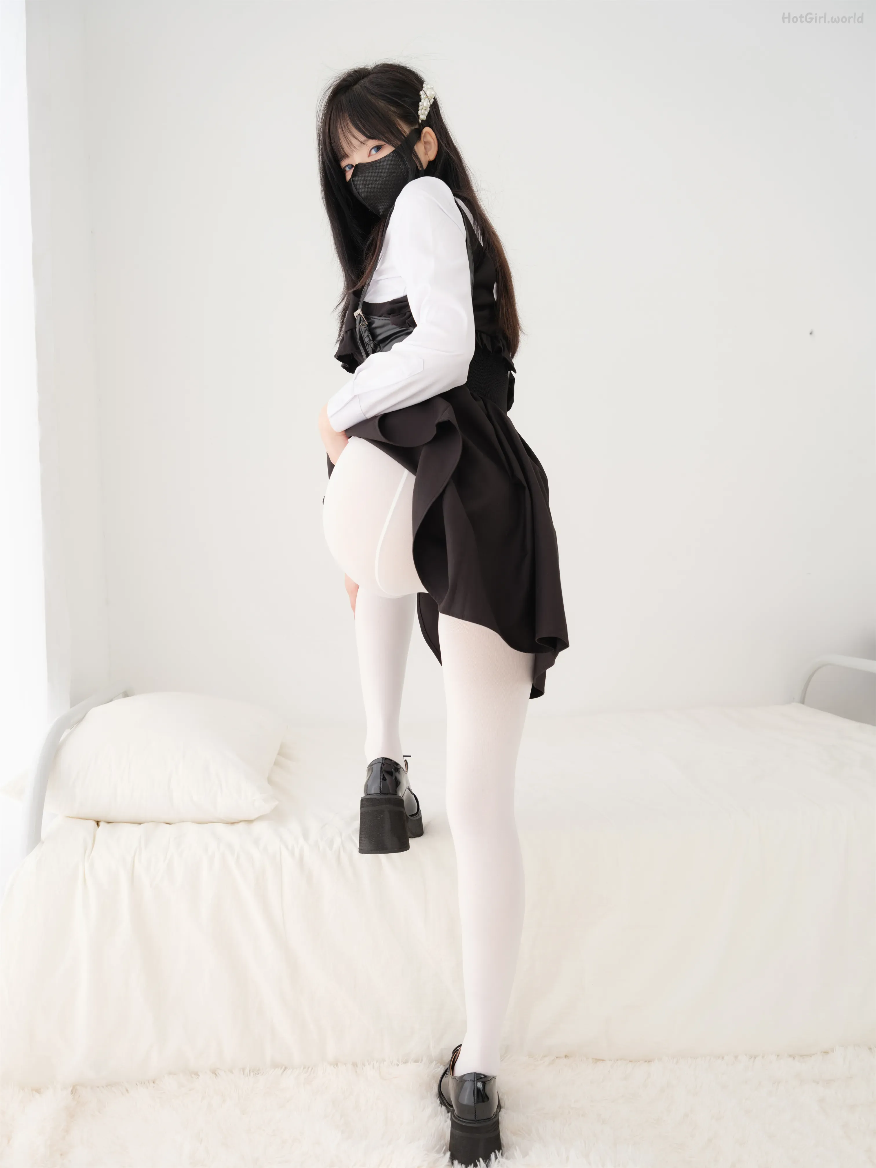 紧急企划-见希w-内部 白丝学生服 第42张图