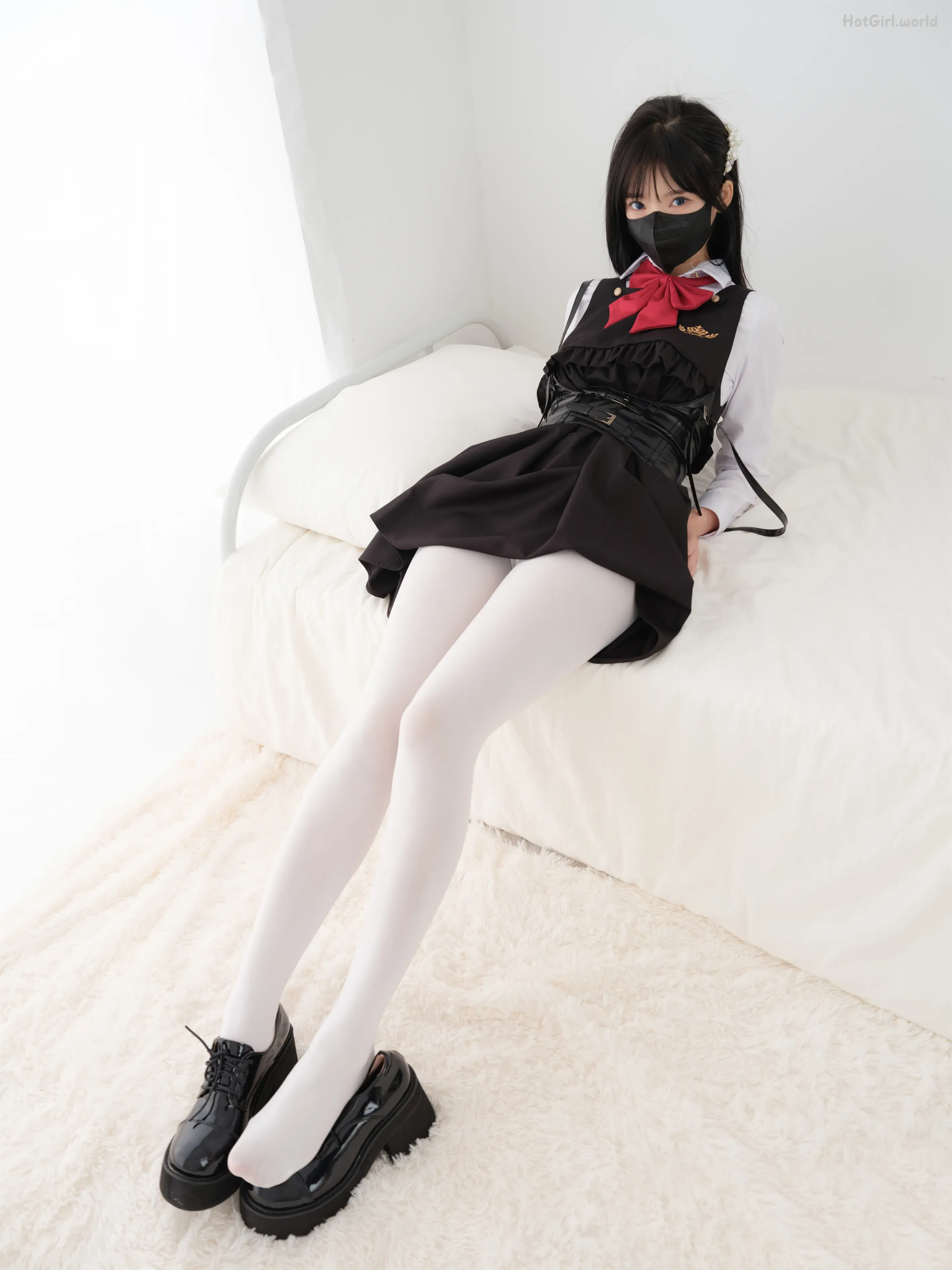 紧急企划-见希w-内部 白丝学生服 第52张图