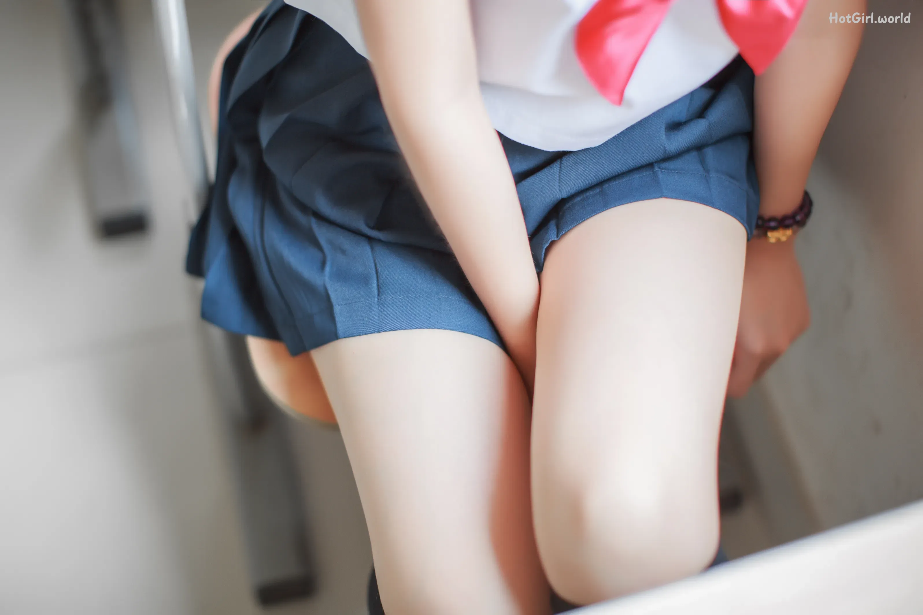Coser-疯猫ss-同桌的水手服 第14张图