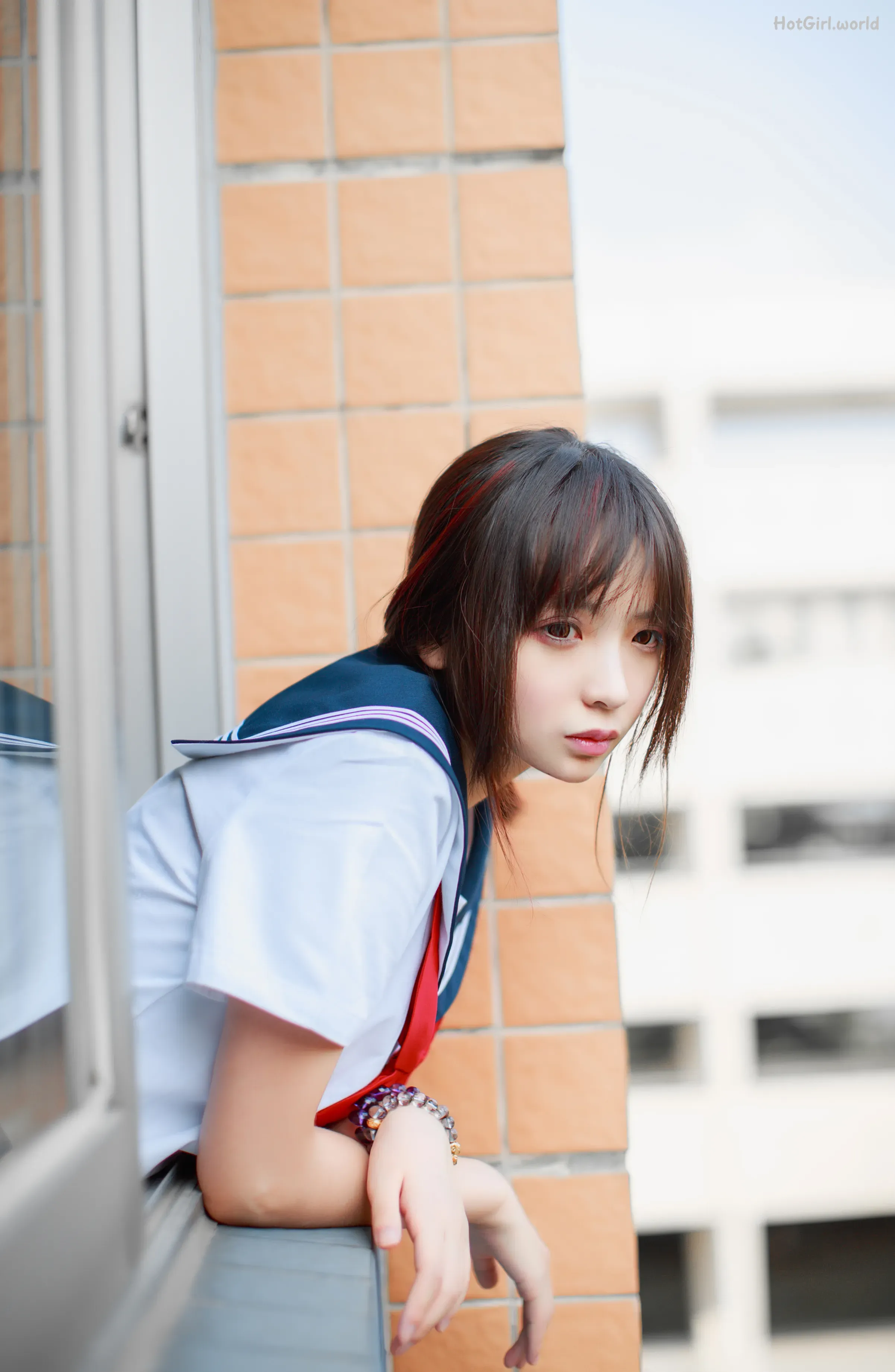 Coser-疯猫ss-同桌的水手服 第27张图