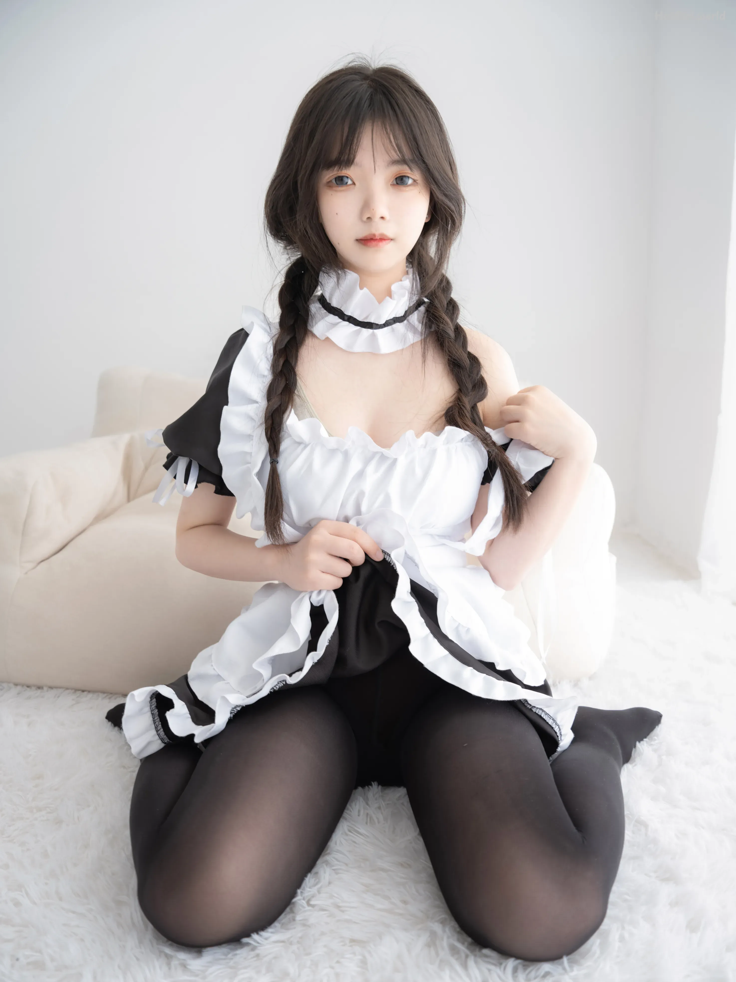 紧急企划-奶昔-内部-黑丝-女仆 第5张图