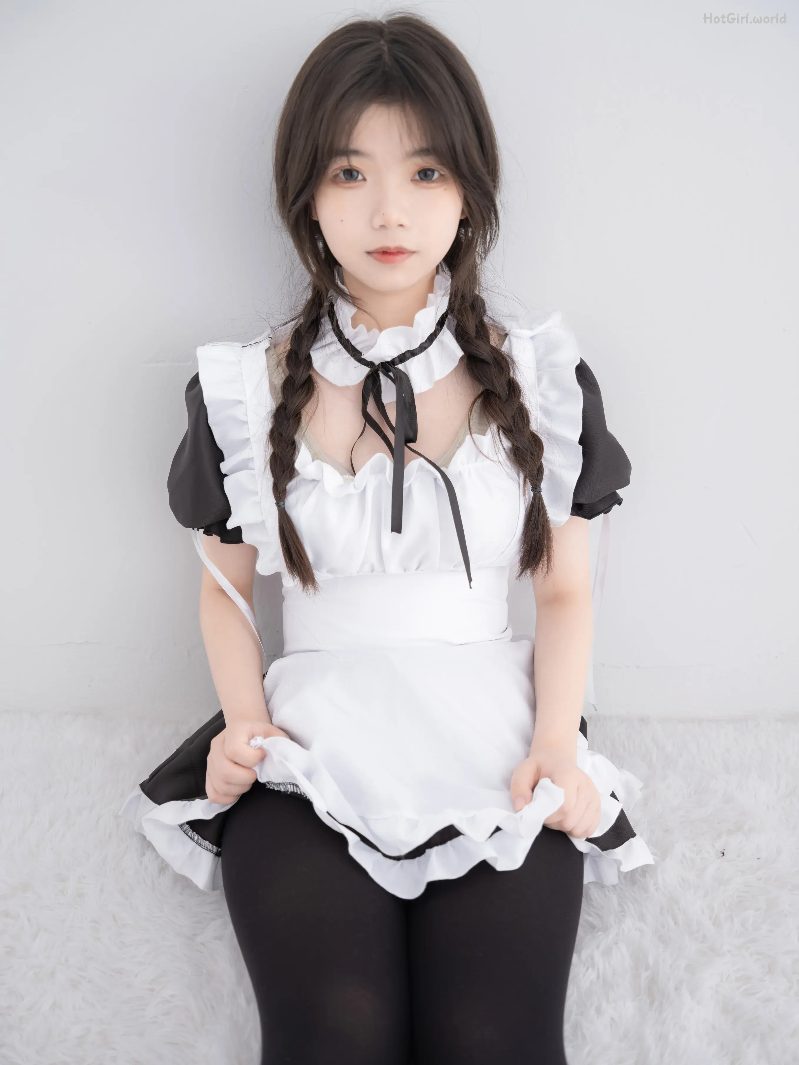 紧急企划-奶昔-内部-黑丝-女仆 第8张图