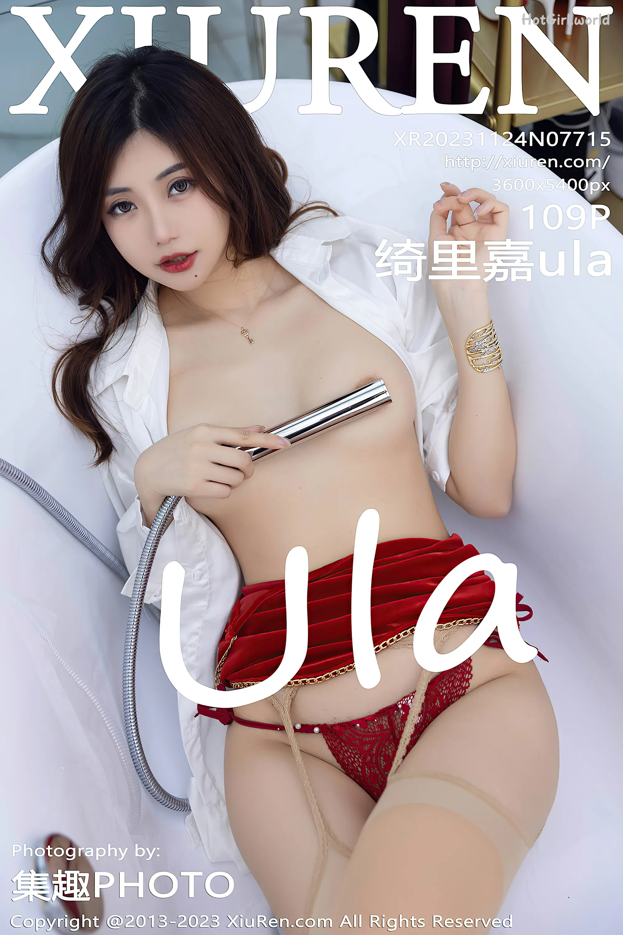 XiuRen-秀人网-No.7715-绮里嘉-Qi Li Jia-Ula 第1张图