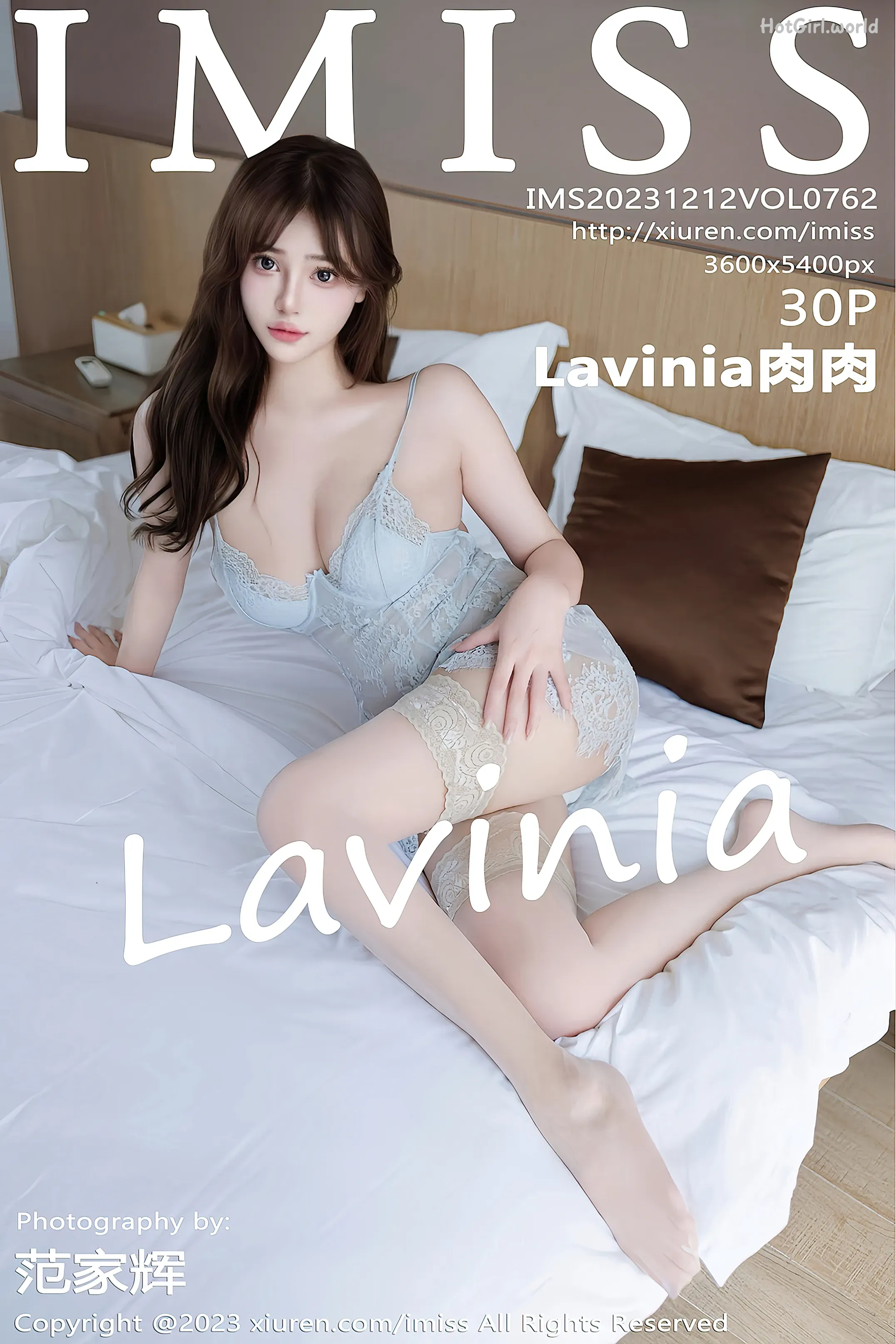 IMiss-爱蜜社-Vol.762-Lavinia-肉肉-Rou Rou 第1张图