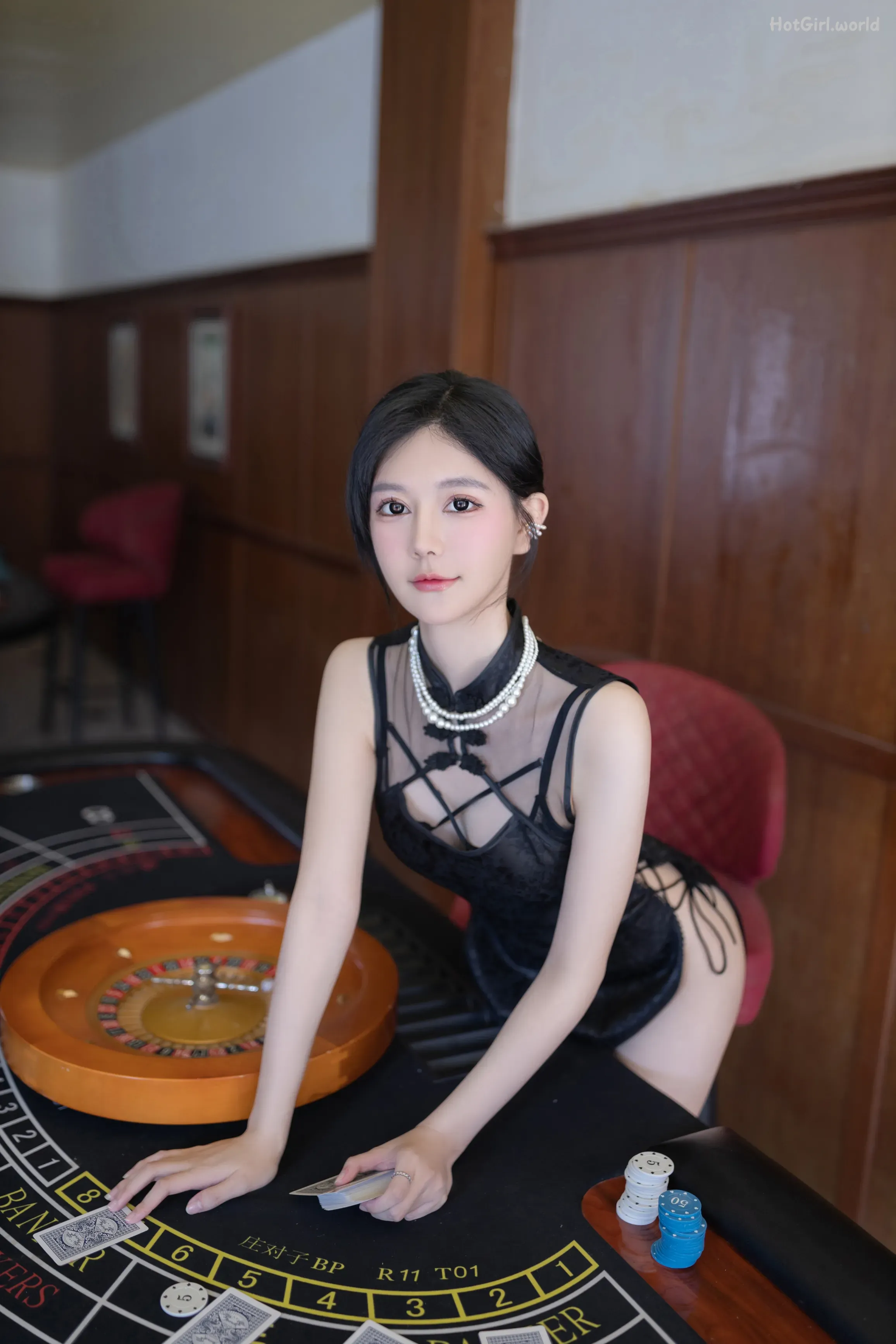Xie Xiao En-谢小蒽-Vol.0021-内购无水印-最美性感荷官 第7张图