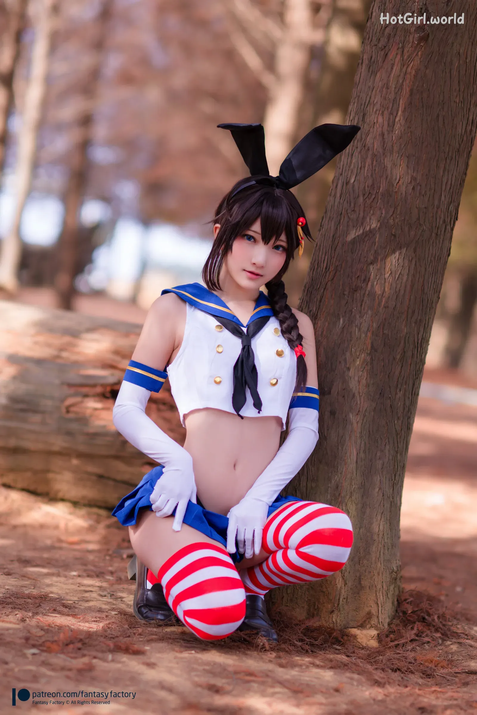 Fantasy Factory-小丁-時雨チェンジドレス(80 photos + 16 uncensored photos) 第43张图