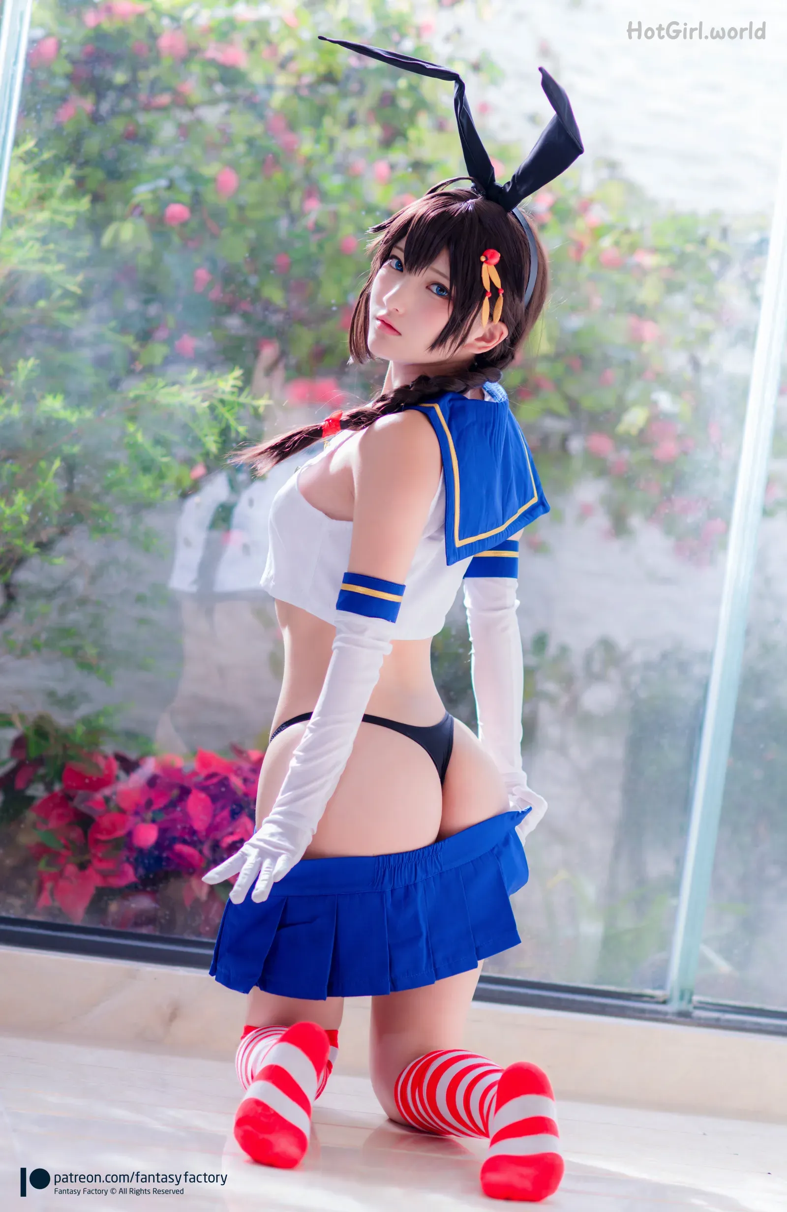 Fantasy Factory-小丁-時雨チェンジドレス(80 photos + 16 uncensored photos) 第60张图