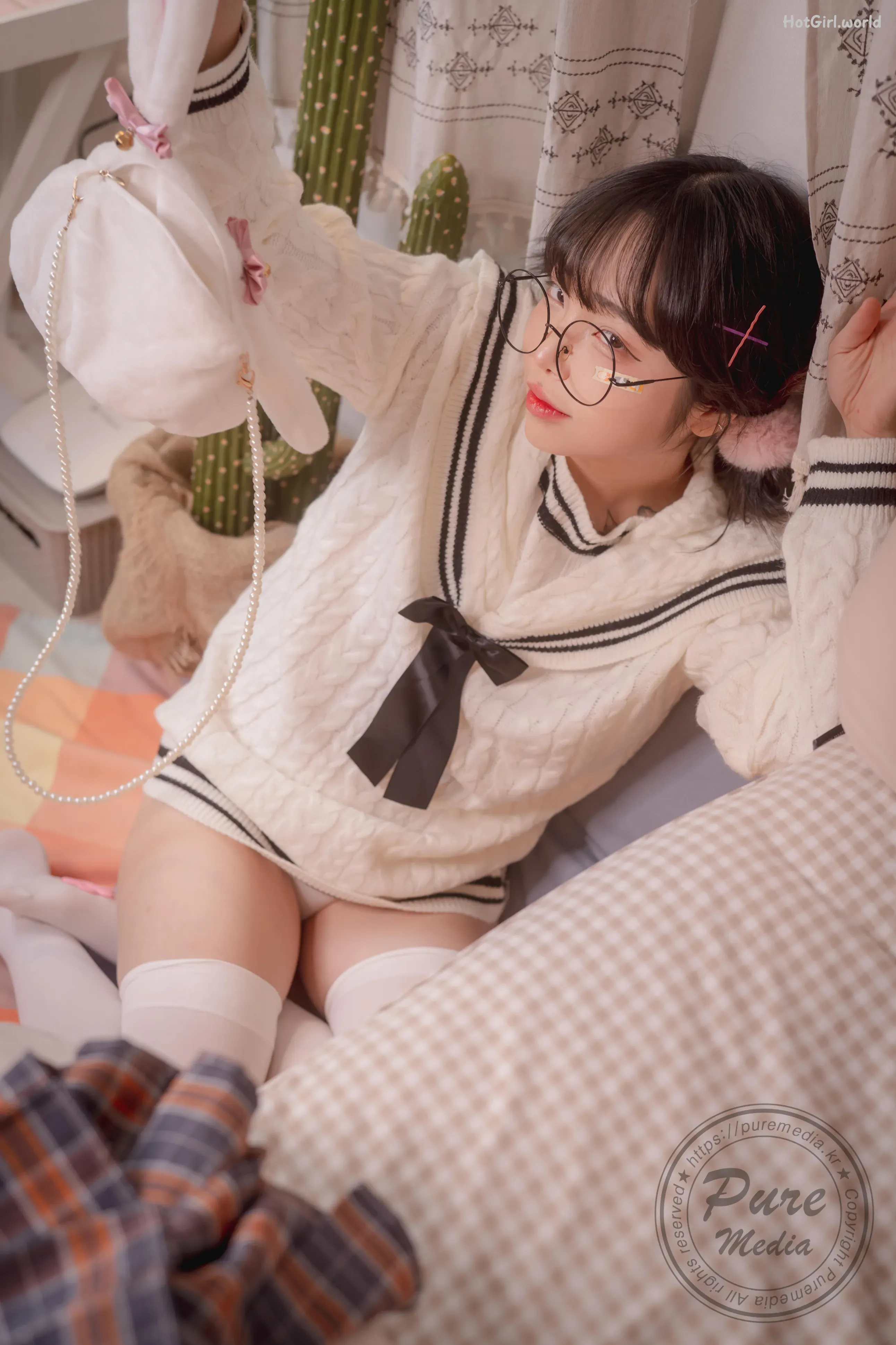 Pure Media-Vol.276-Jelly-젤리-Girl Trapped in a Rooftop Room(110 photos + 29 uncensored photos) 第44张图
