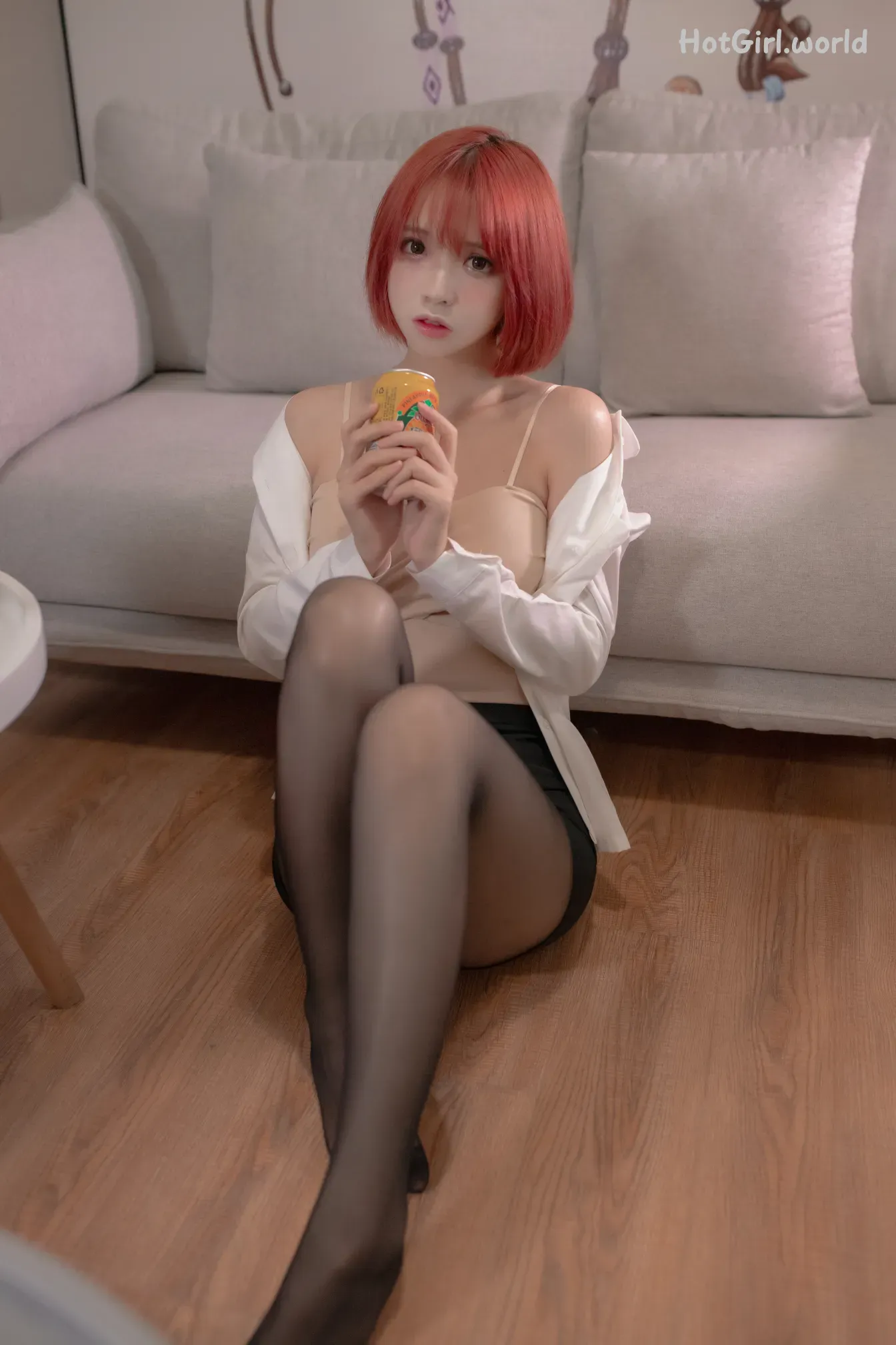 Coser-疯猫ss-OL-真爱之黑丝OL 第13张图