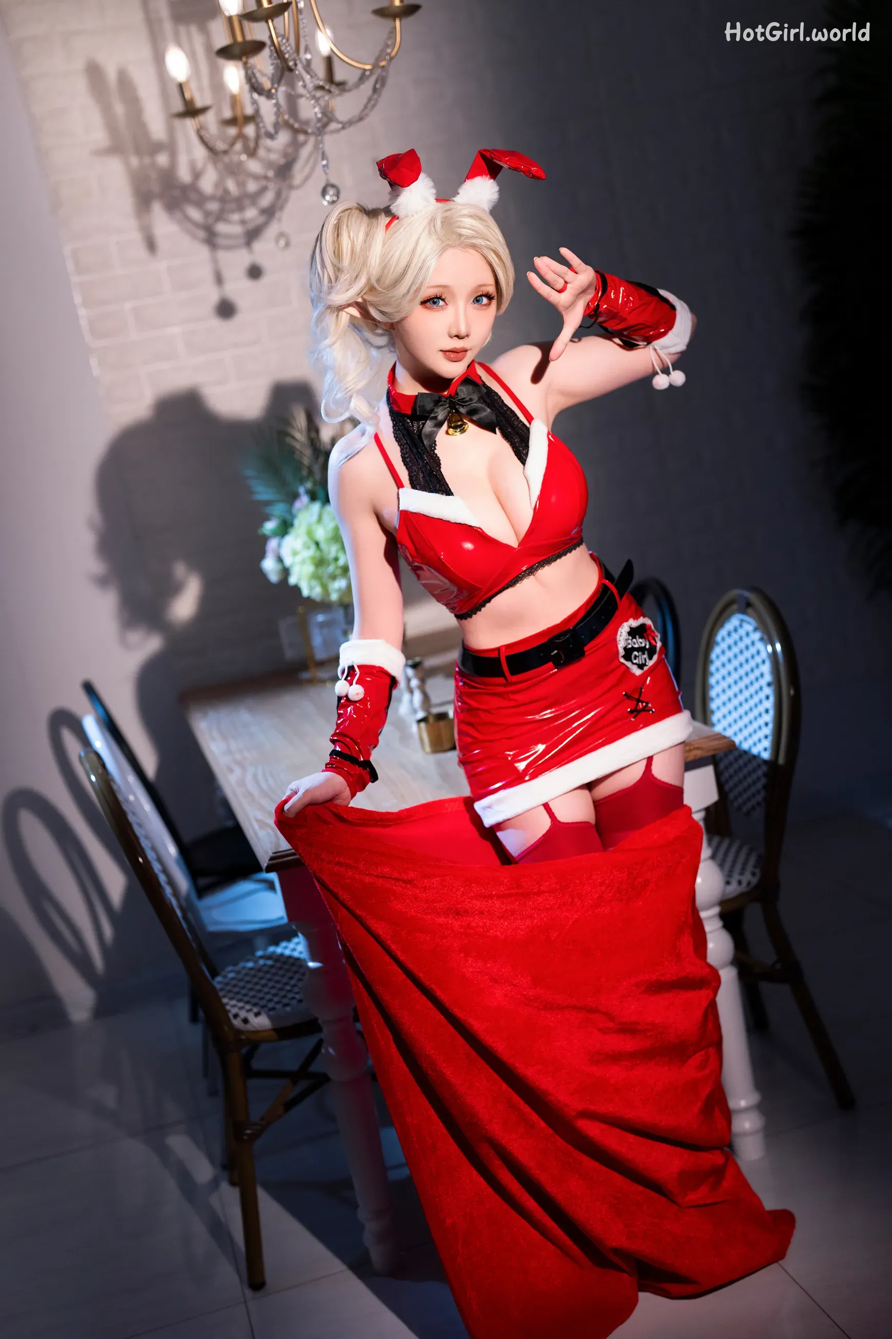 Coser-星之迟迟-Hoshilily-圣诞精灵篇C 礼物袋 第79张图