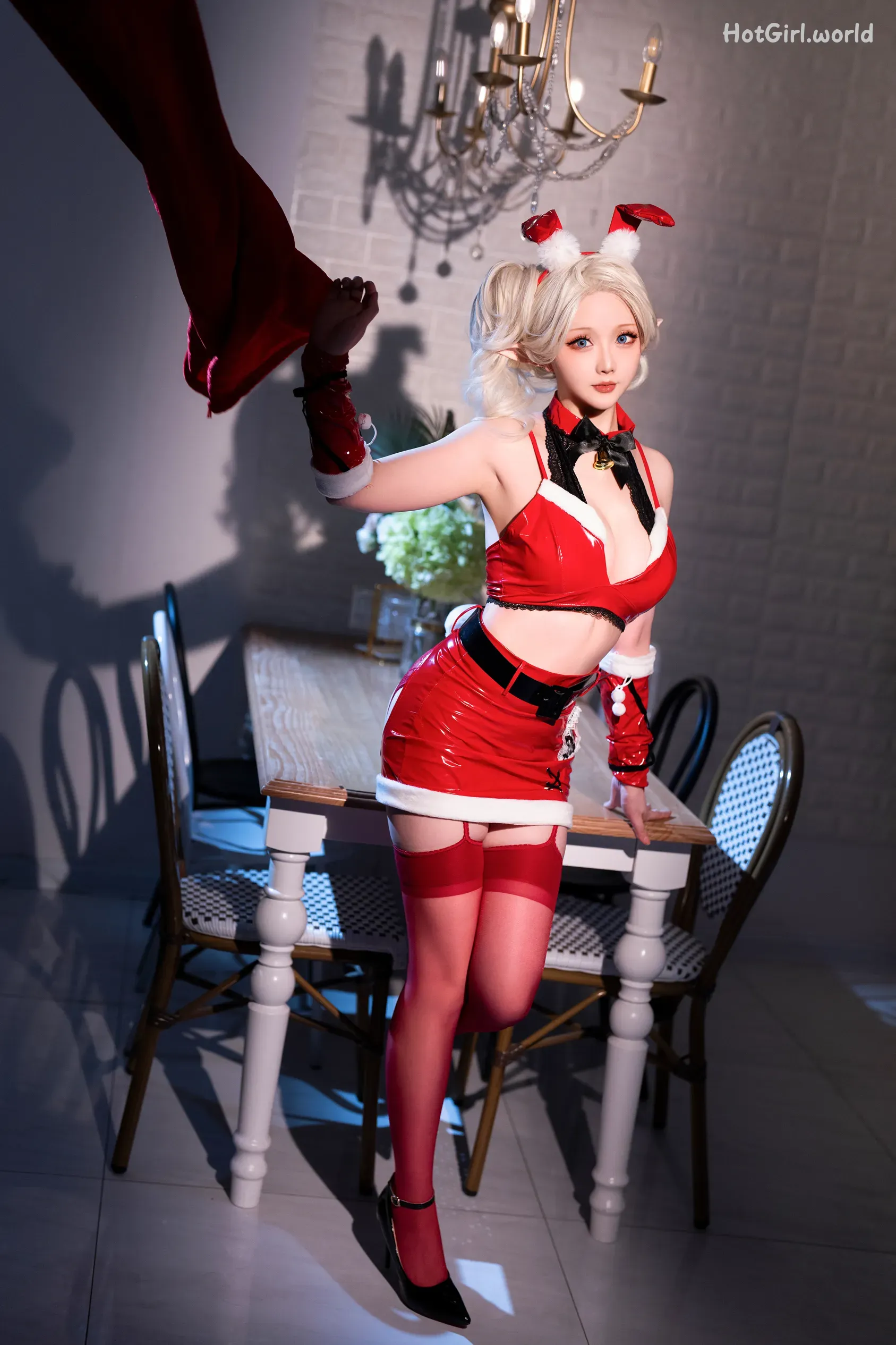 Coser-星之迟迟-Hoshilily-圣诞精灵篇C 礼物袋 第81张图