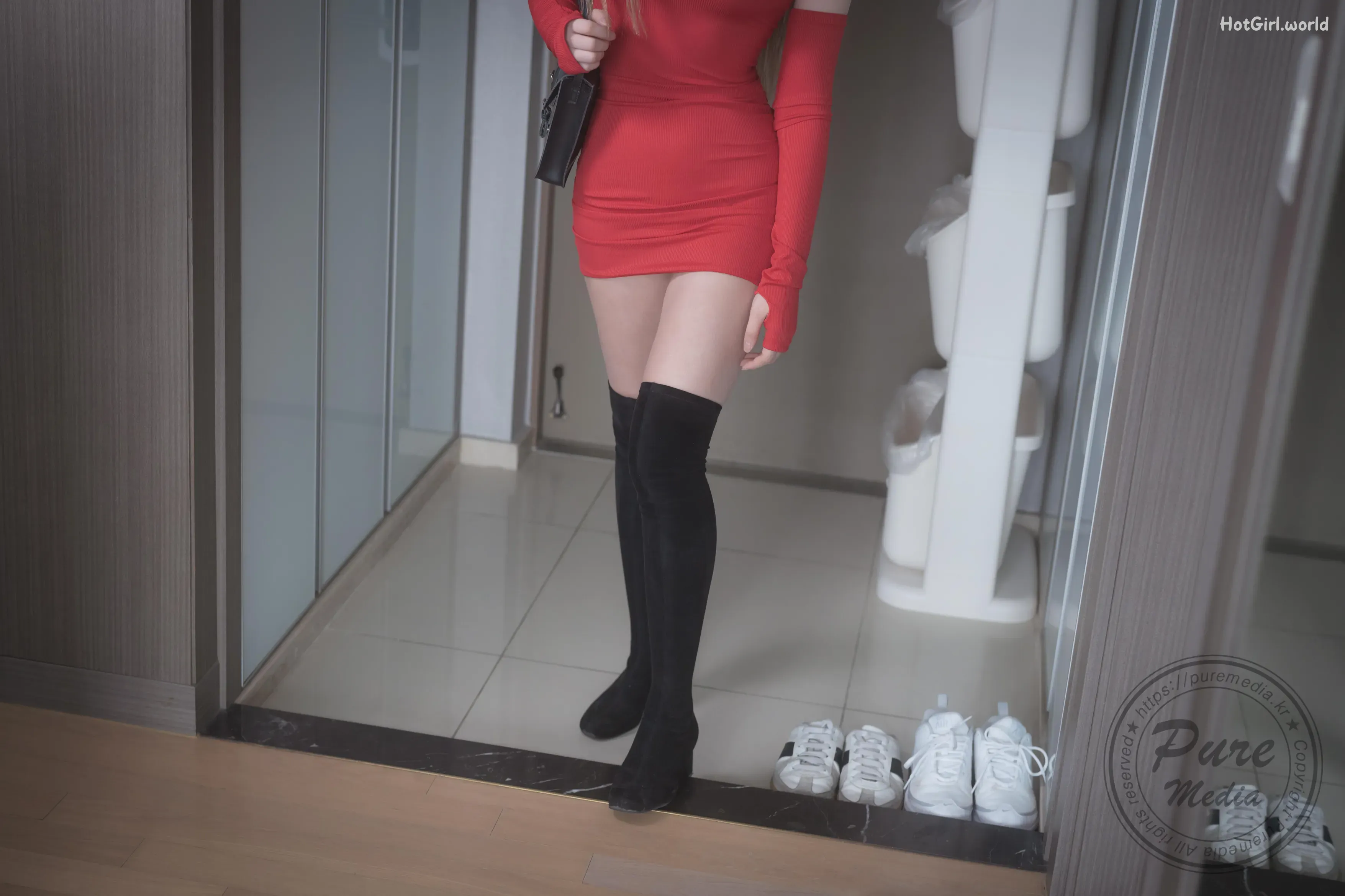 Pure Media-Vol.278-Raon-라온-Red Day And Lonely Girl(131 photos + 17 uncensored photos) 第1张图