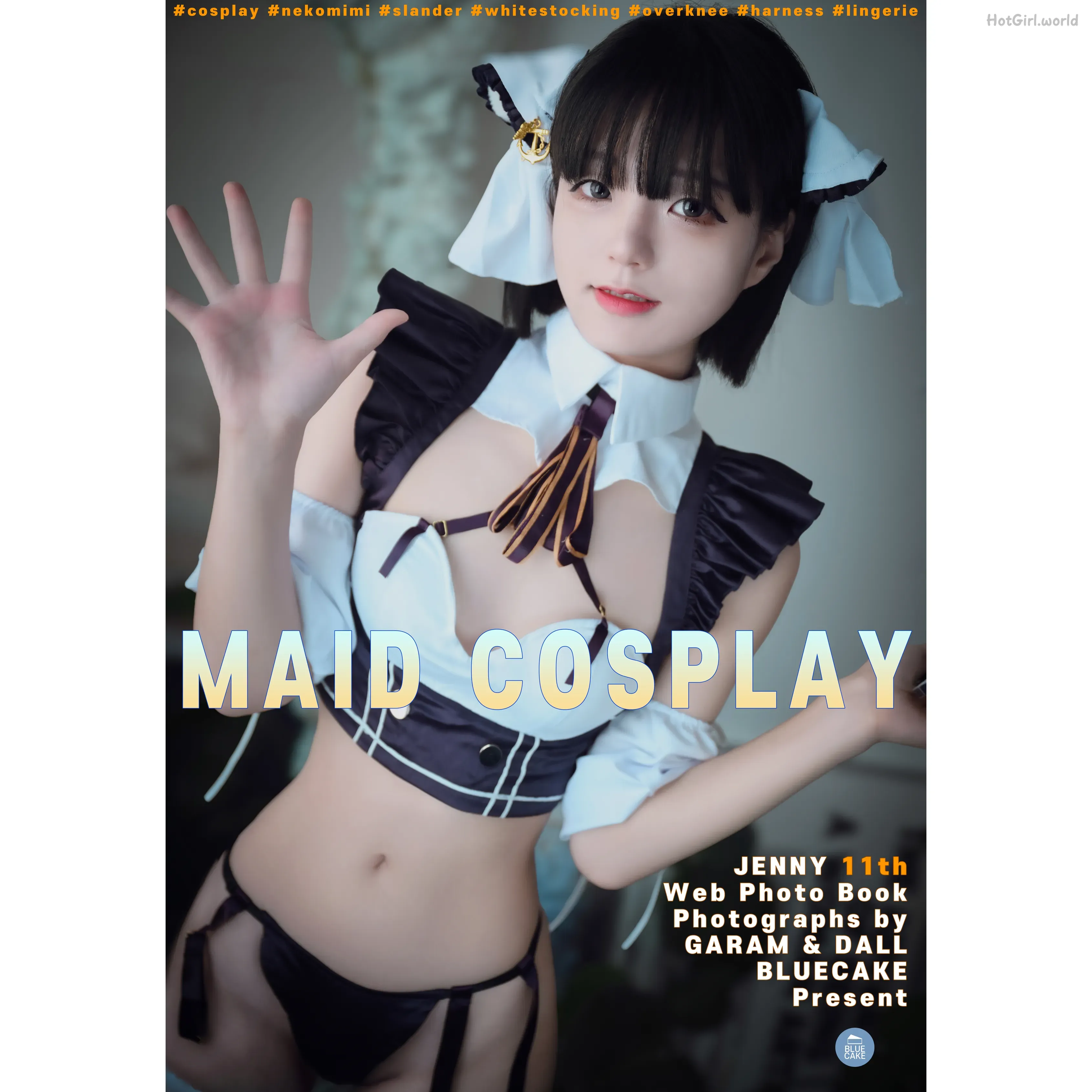 BLUECAKE-Jeong Jenny-정제니-Maid Cosplay 第1张图