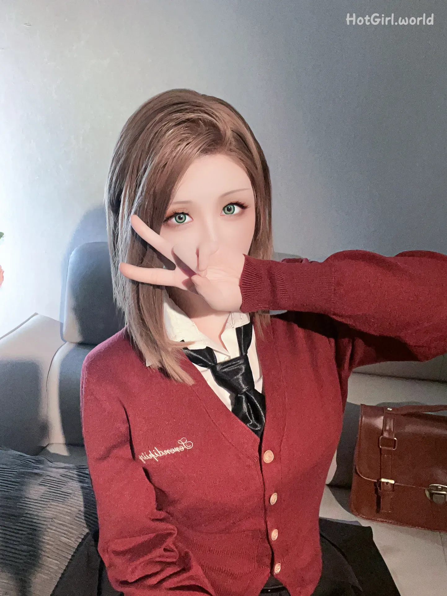 Coser-星之迟迟-Hoshilily-2023年12月计划D-原创-同级生的夜间工作 第44张图