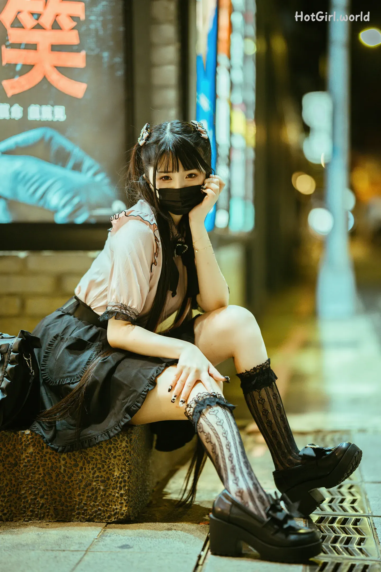 Coser-落落Raku-Night LiLy-夜百合(58 photos + 30 uncensored photos) 第16张图