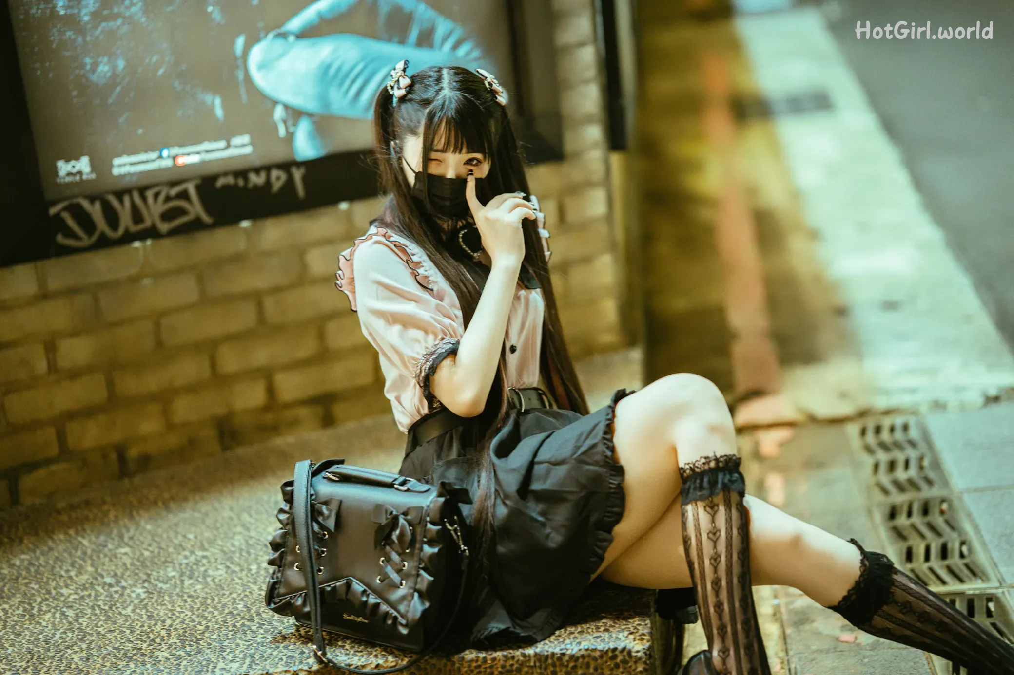 Coser-落落Raku-Night LiLy-夜百合(58 photos + 30 uncensored photos) 第17张图