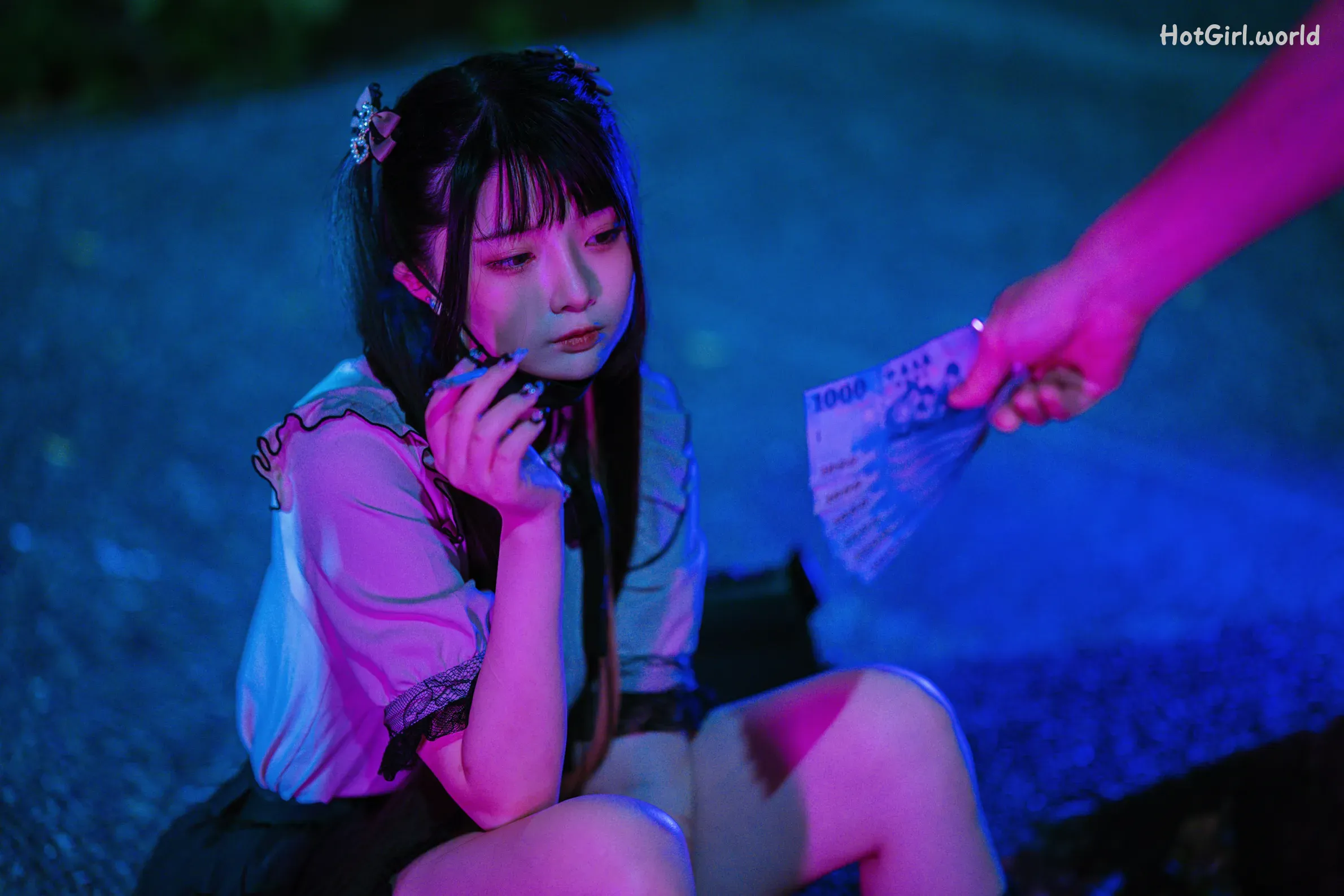 Coser-落落Raku-Night LiLy-夜百合(58 photos + 30 uncensored photos) 第20张图