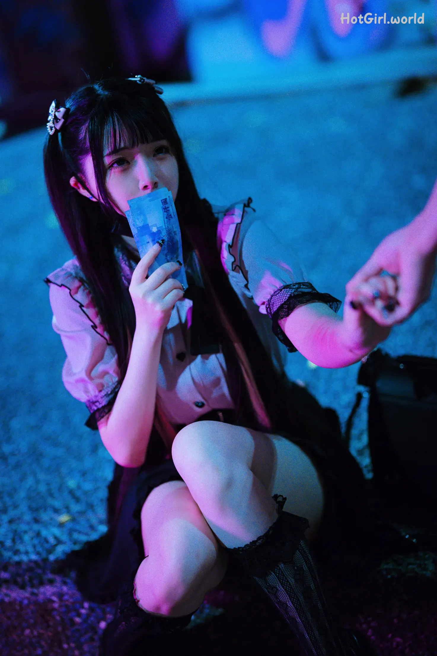 Coser-落落Raku-Night LiLy-夜百合(58 photos + 30 uncensored photos) 第25张图