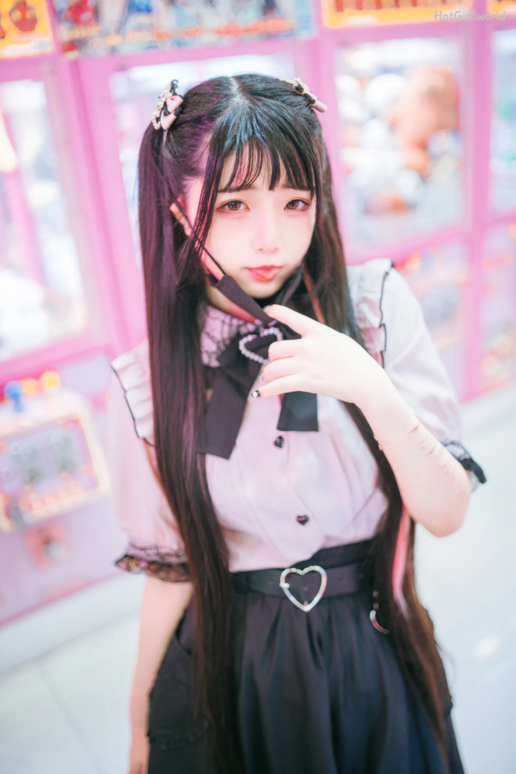 Coser-落落Raku-Night LiLy-夜百合(58 photos + 30 uncensored photos) 第78张图