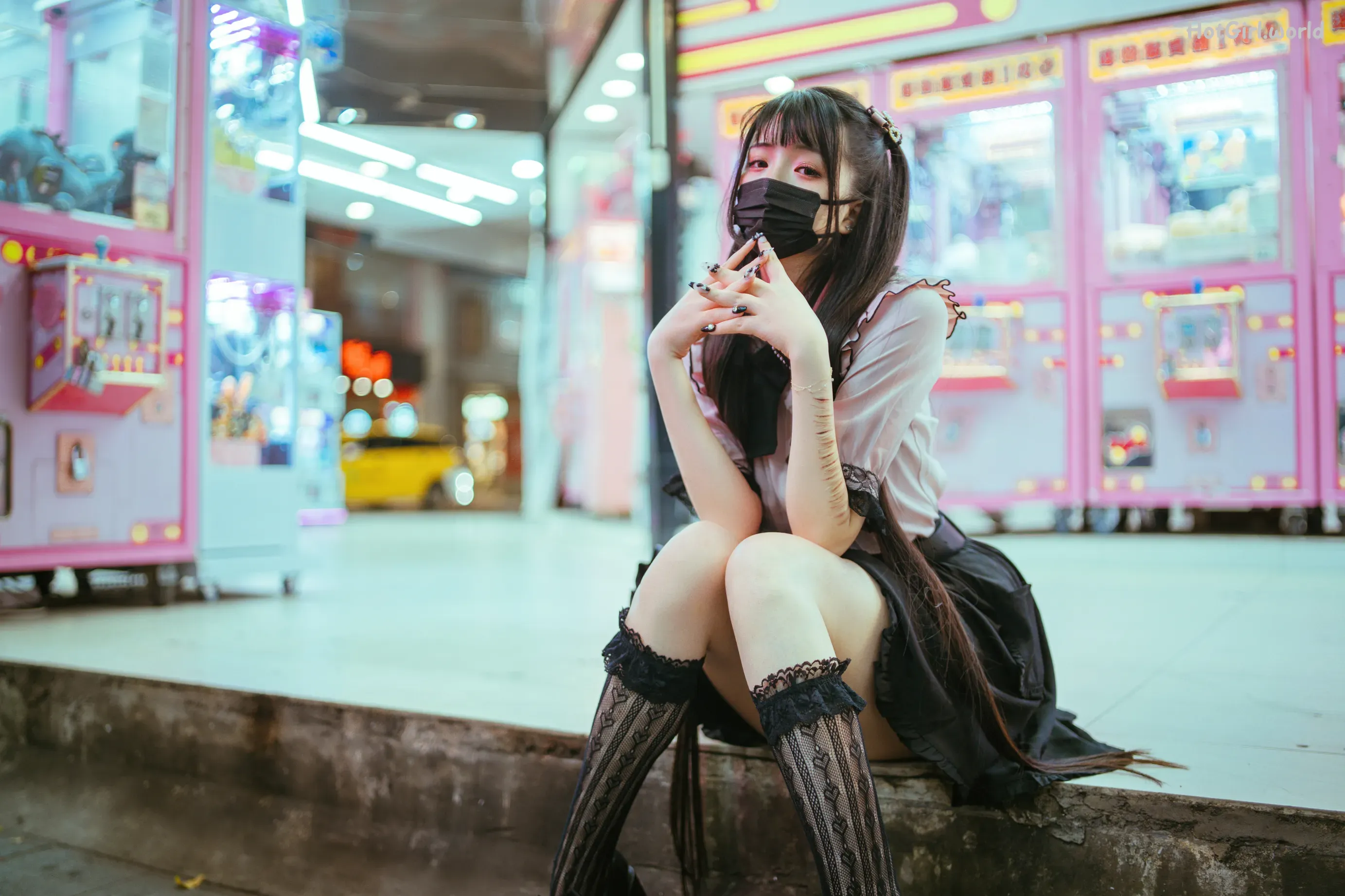 Coser-落落Raku-Night LiLy-夜百合(58 photos + 30 uncensored photos) 第87张图