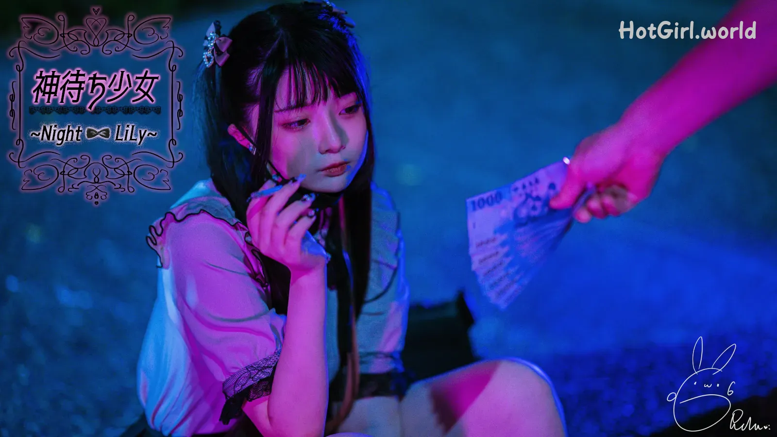 Coser-落落Raku-Night LiLy-夜百合(58 photos + 30 uncensored photos) 第88张图