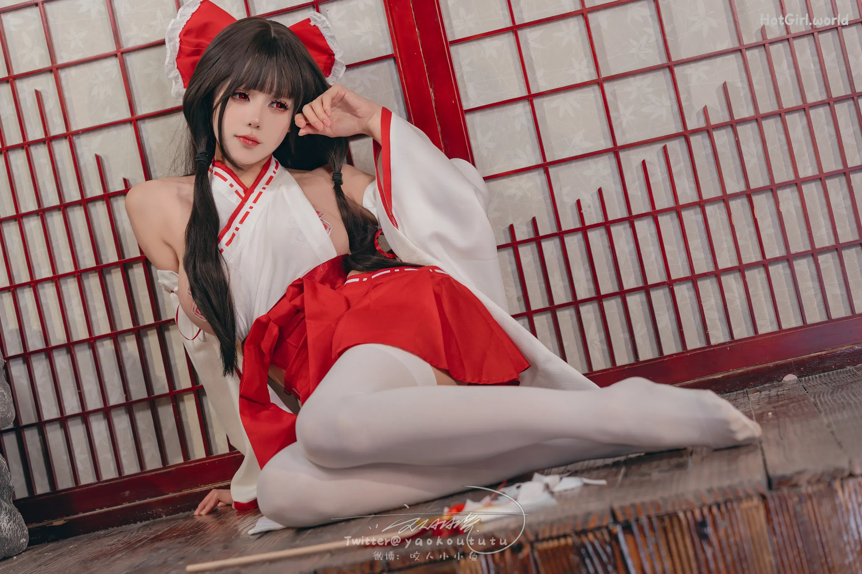 Coser-黏黏团子兔-狐之灵梦-Roly Poly 第4张图