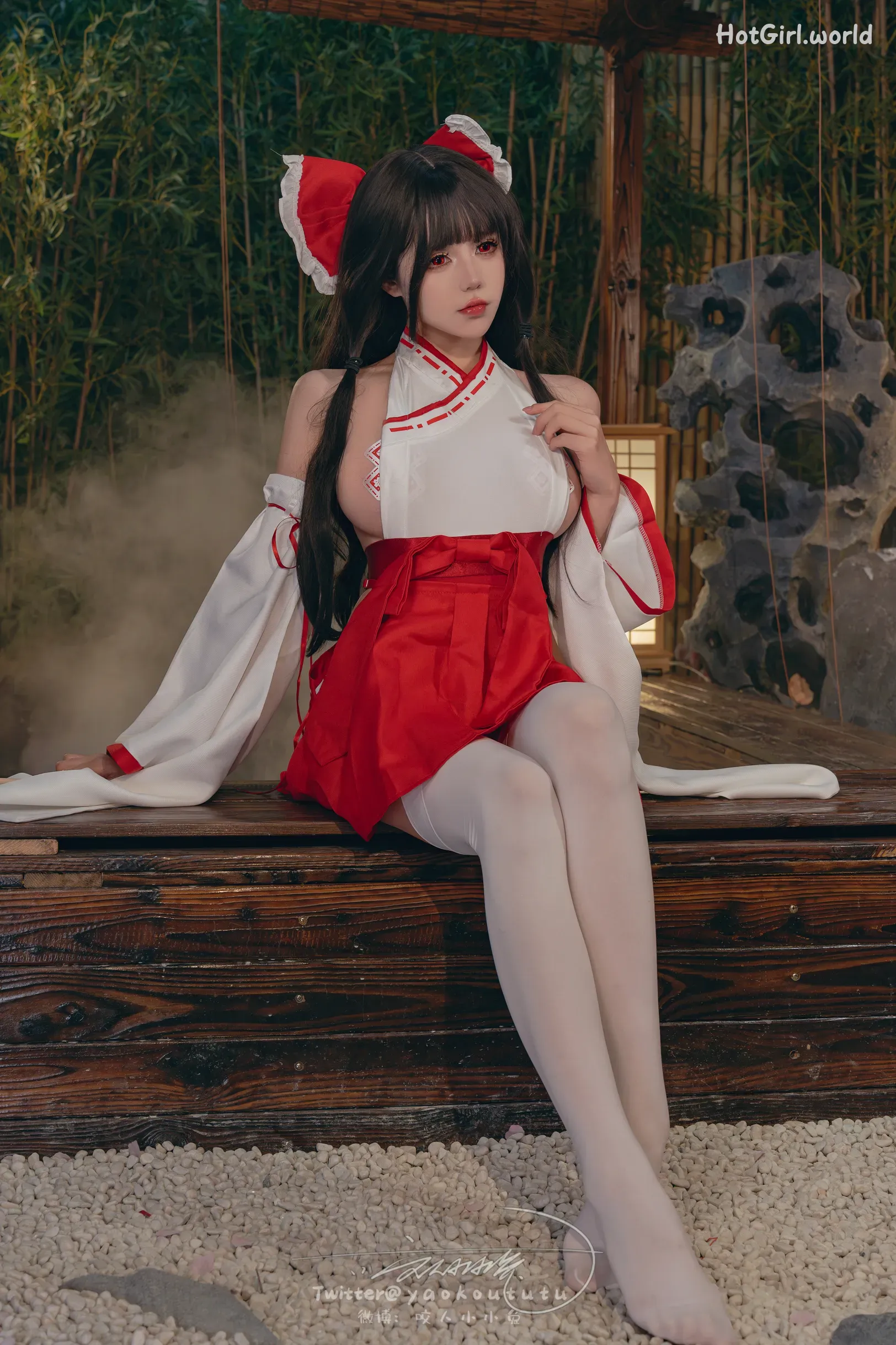 Coser-黏黏团子兔-狐之灵梦-Roly Poly 第8张图