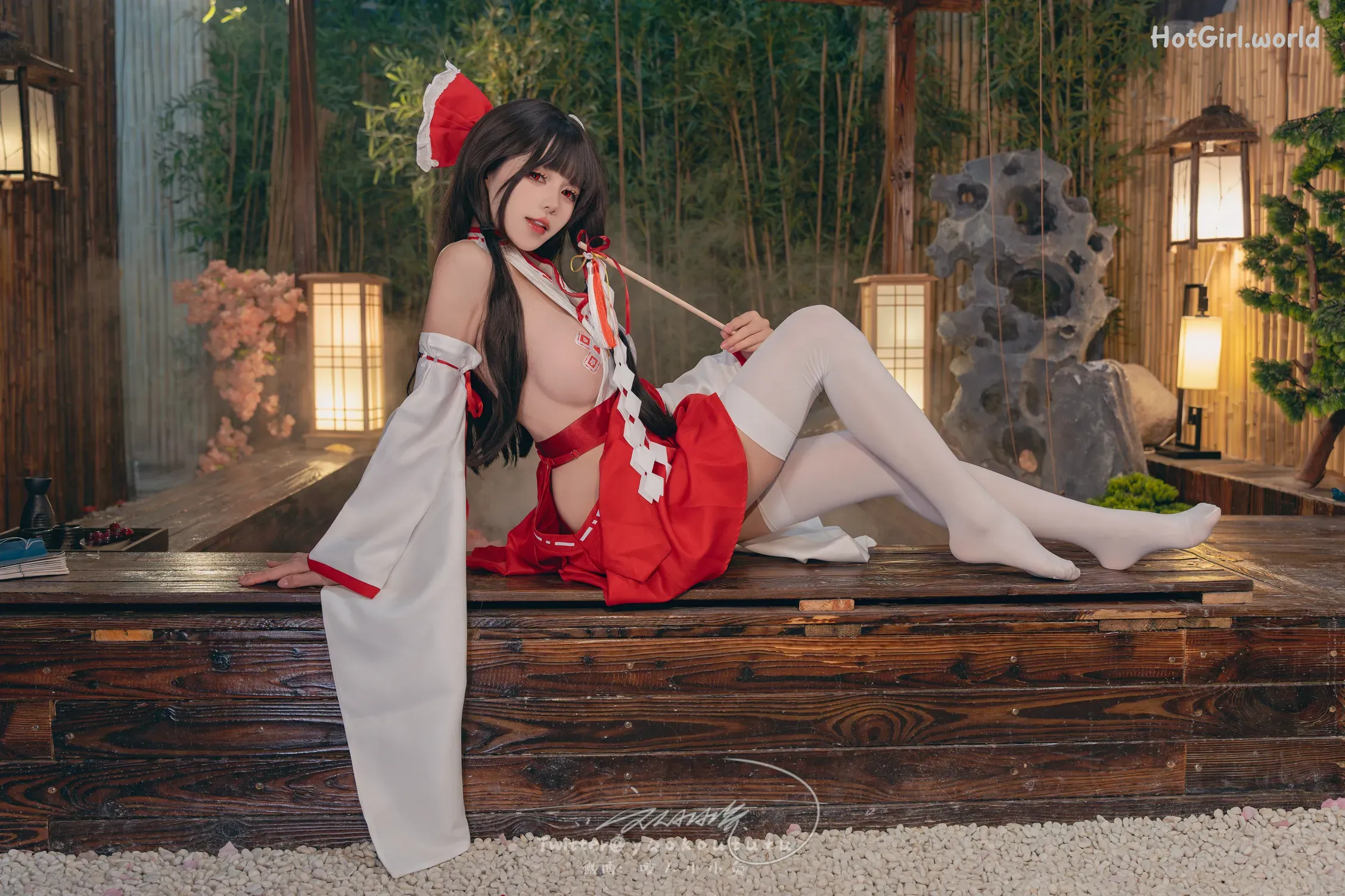 Coser-黏黏团子兔-狐之灵梦-Roly Poly 第10张图
