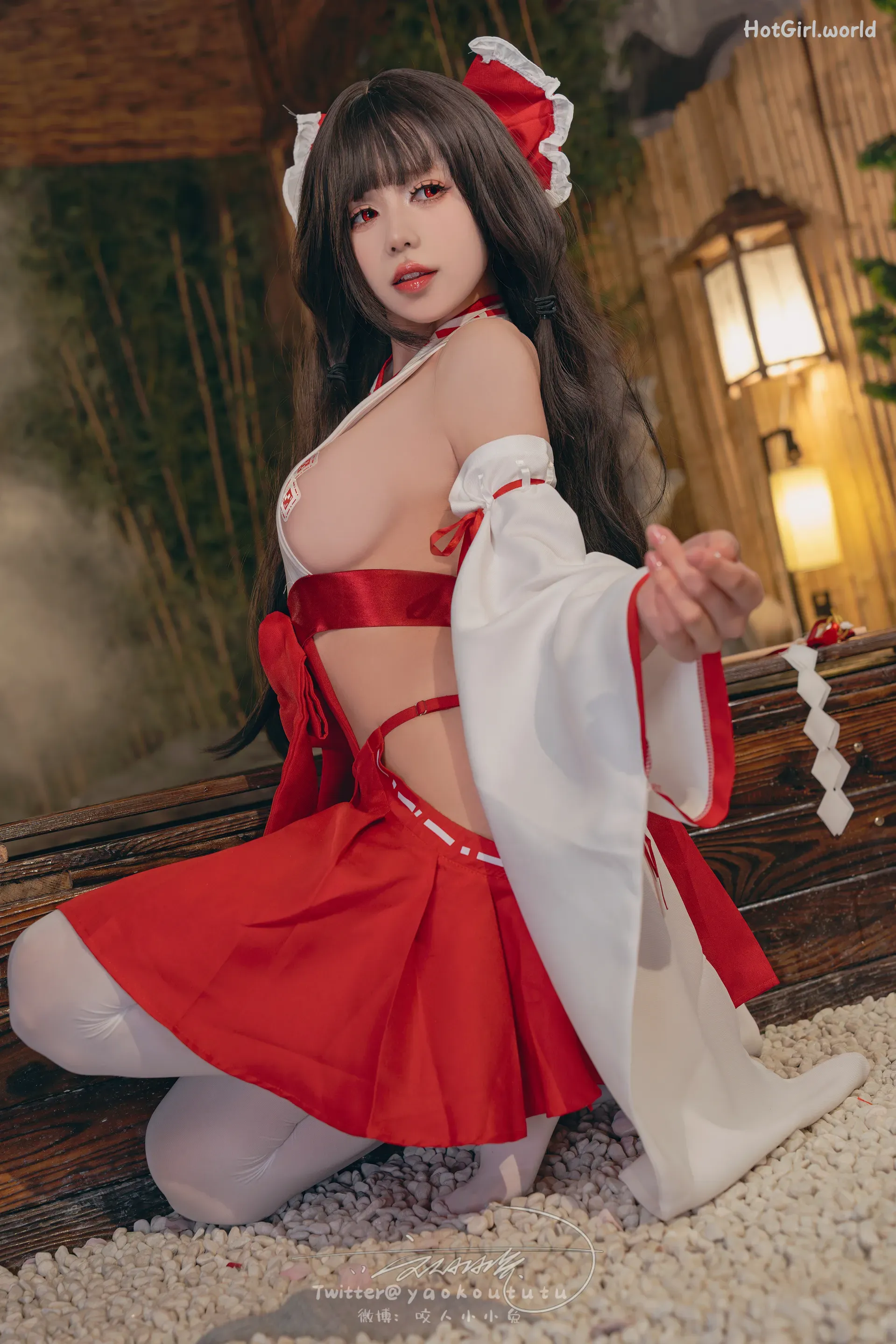 Coser-黏黏团子兔-狐之灵梦-Roly Poly 第20张图
