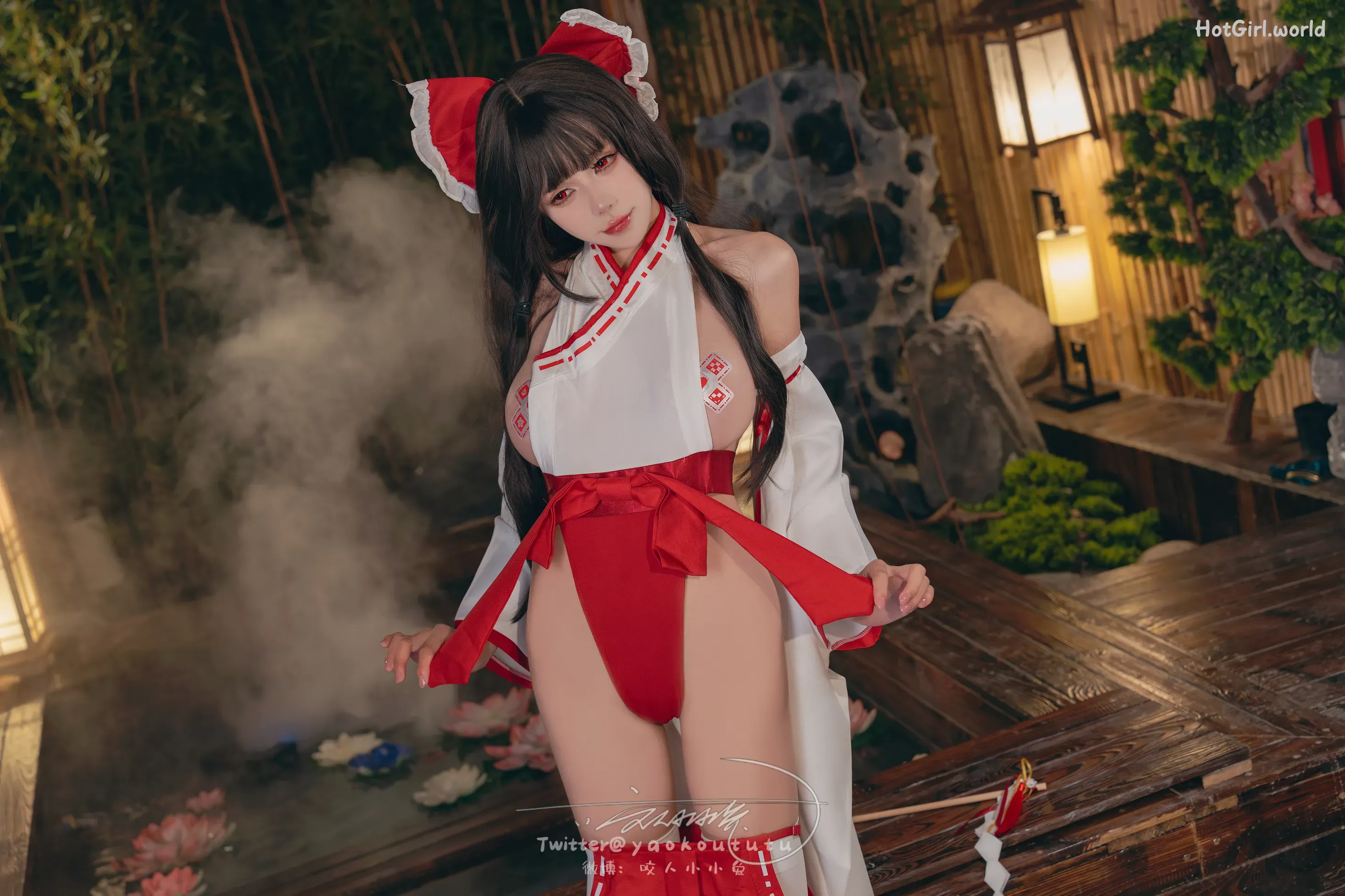 Coser-黏黏团子兔-狐之灵梦-Roly Poly 第21张图