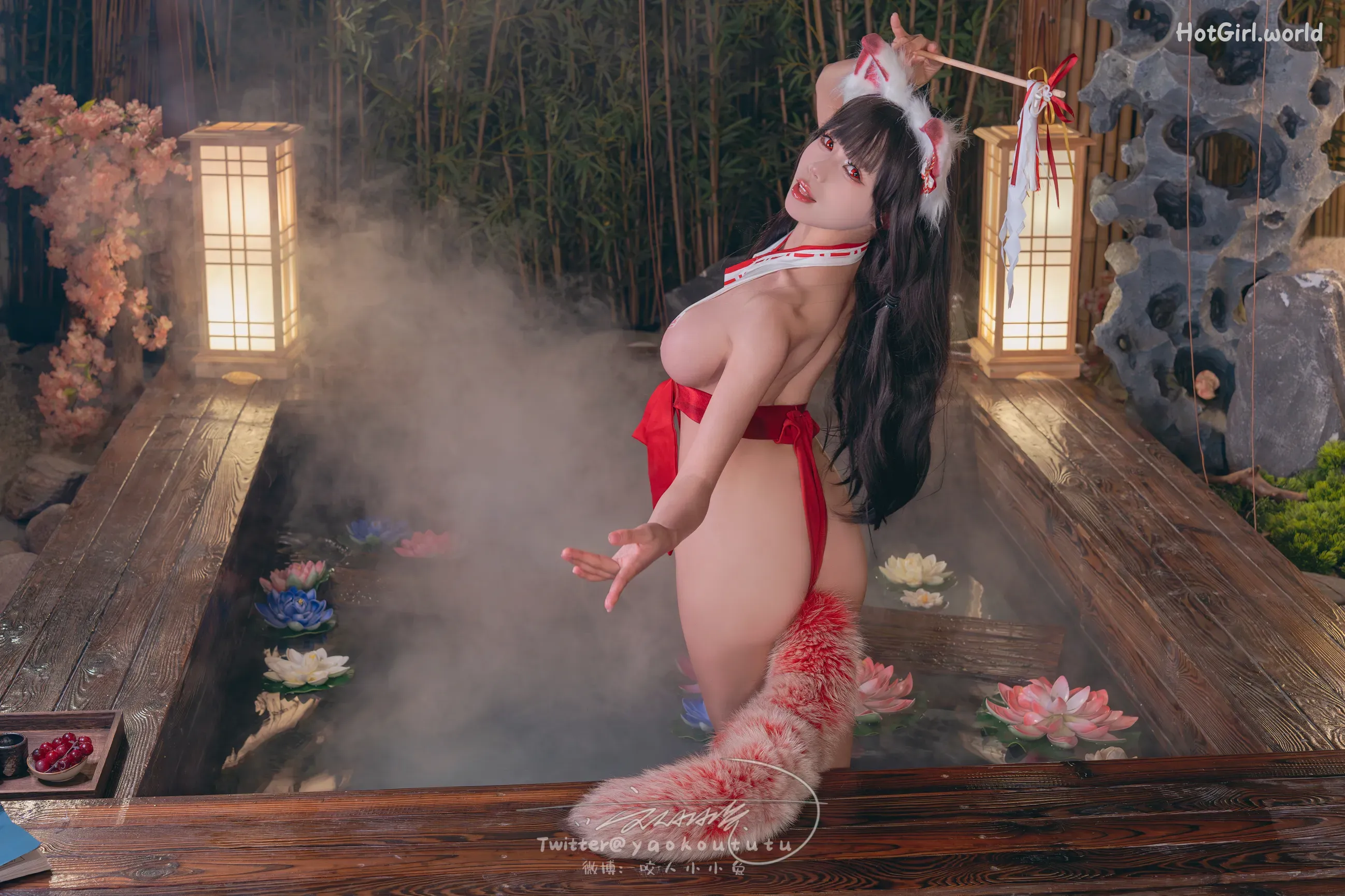 Coser-黏黏团子兔-狐之灵梦-Roly Poly 第44张图