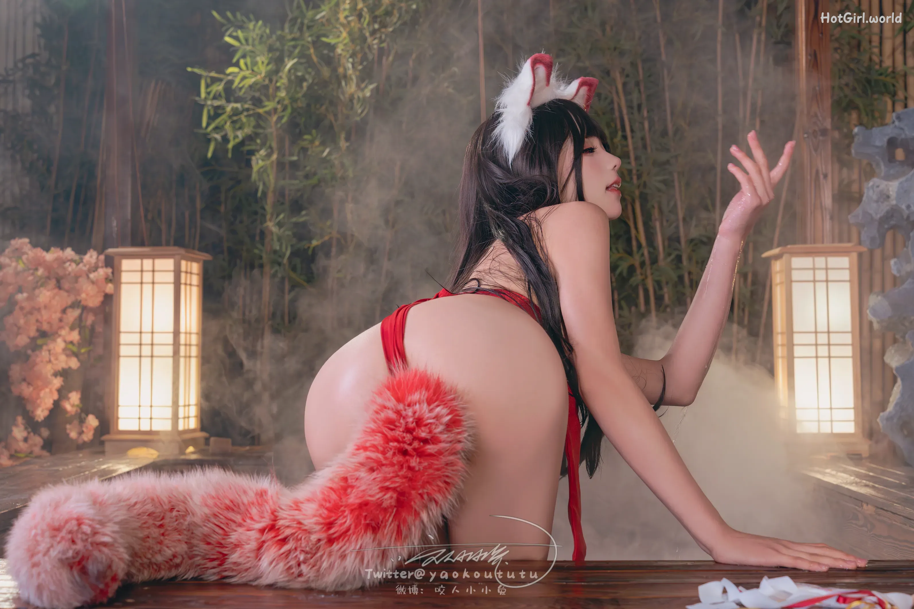 Coser-黏黏团子兔-狐之灵梦-Roly Poly 第47张图