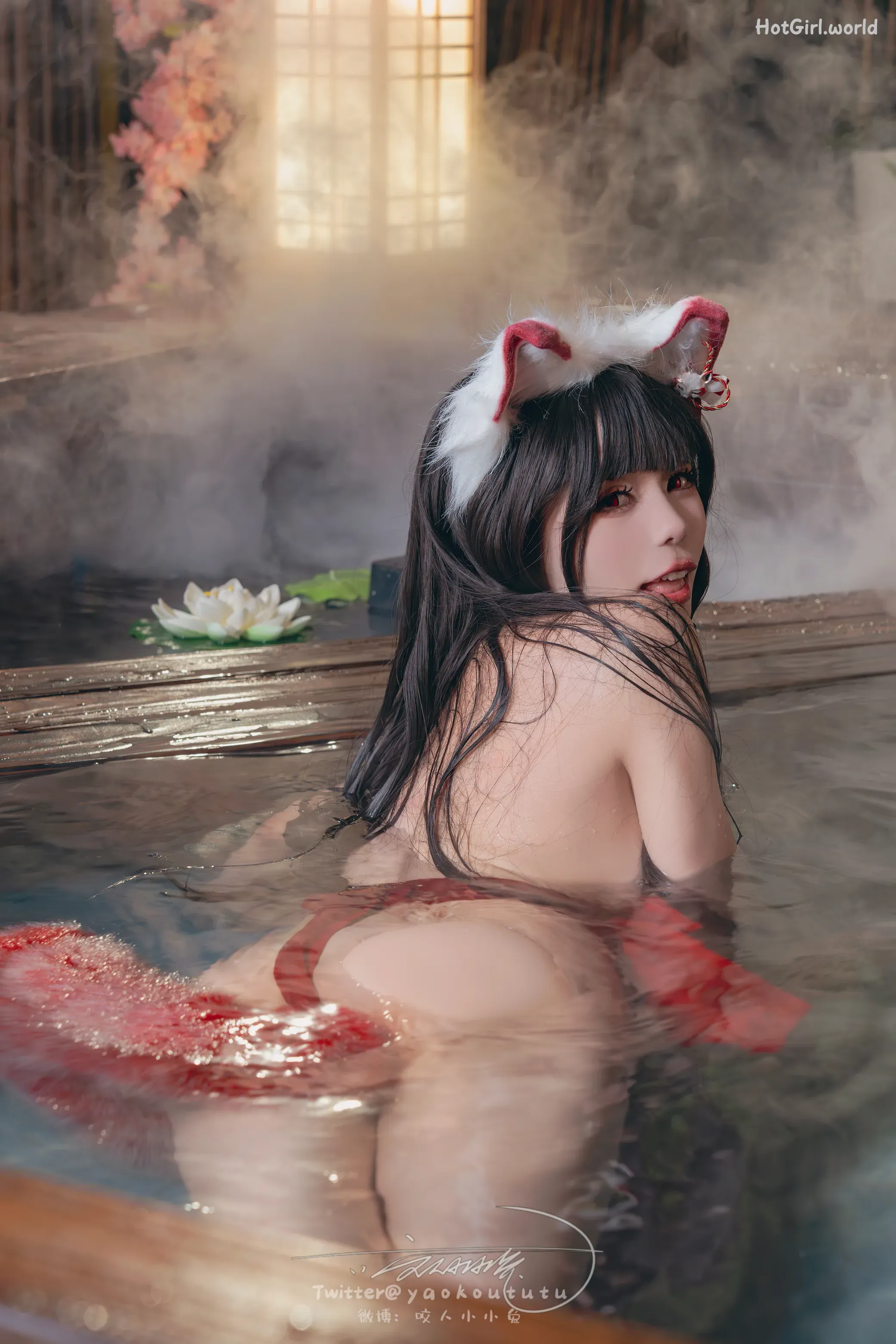 Coser-黏黏团子兔-狐之灵梦-Roly Poly 第65张图