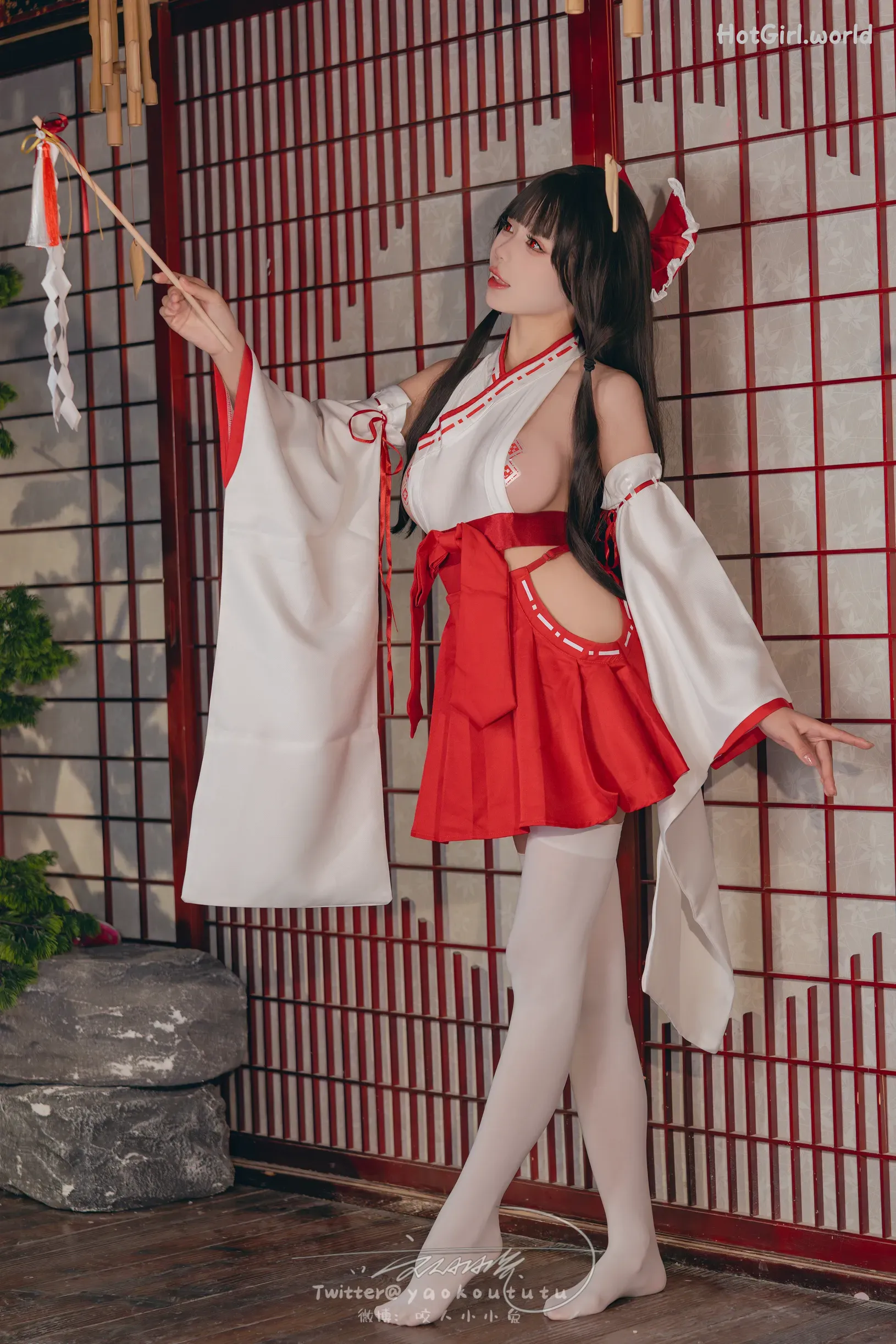 Coser-黏黏团子兔-狐之灵梦-Roly Poly 第70张图