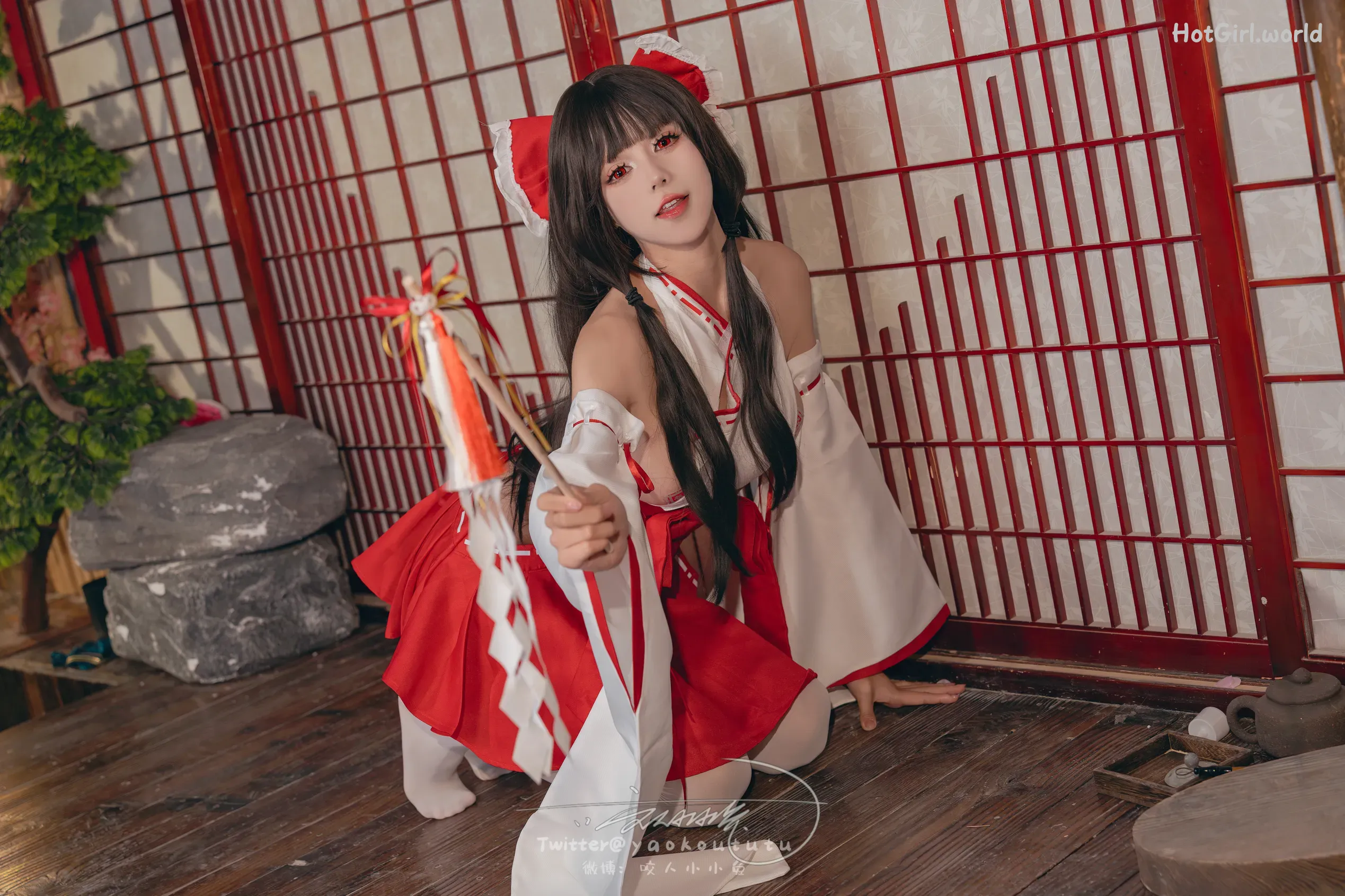 Coser-黏黏团子兔-狐之灵梦-Roly Poly 第71张图