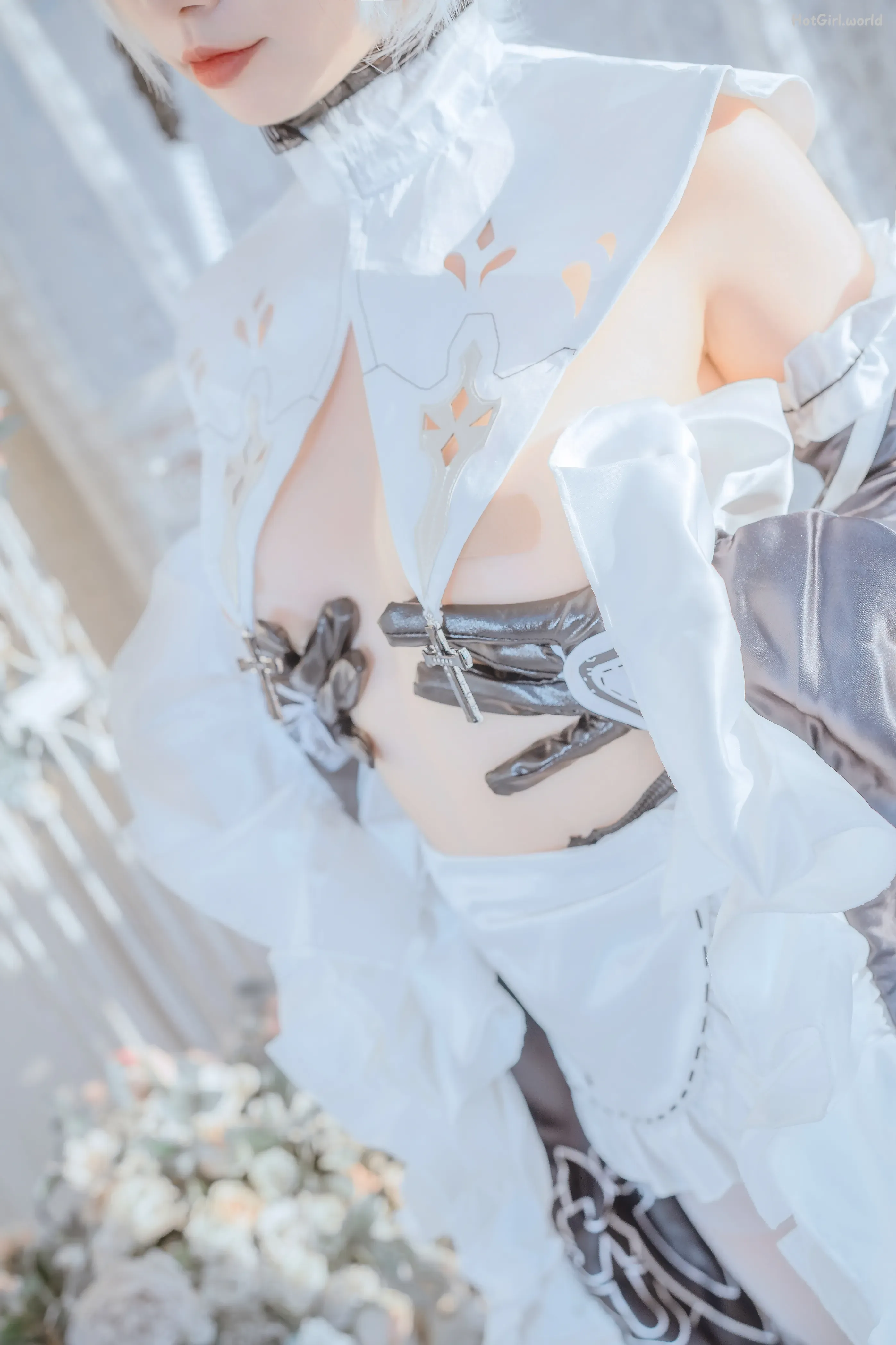 Coser-桃良阿宅-女仆2b 第37张图