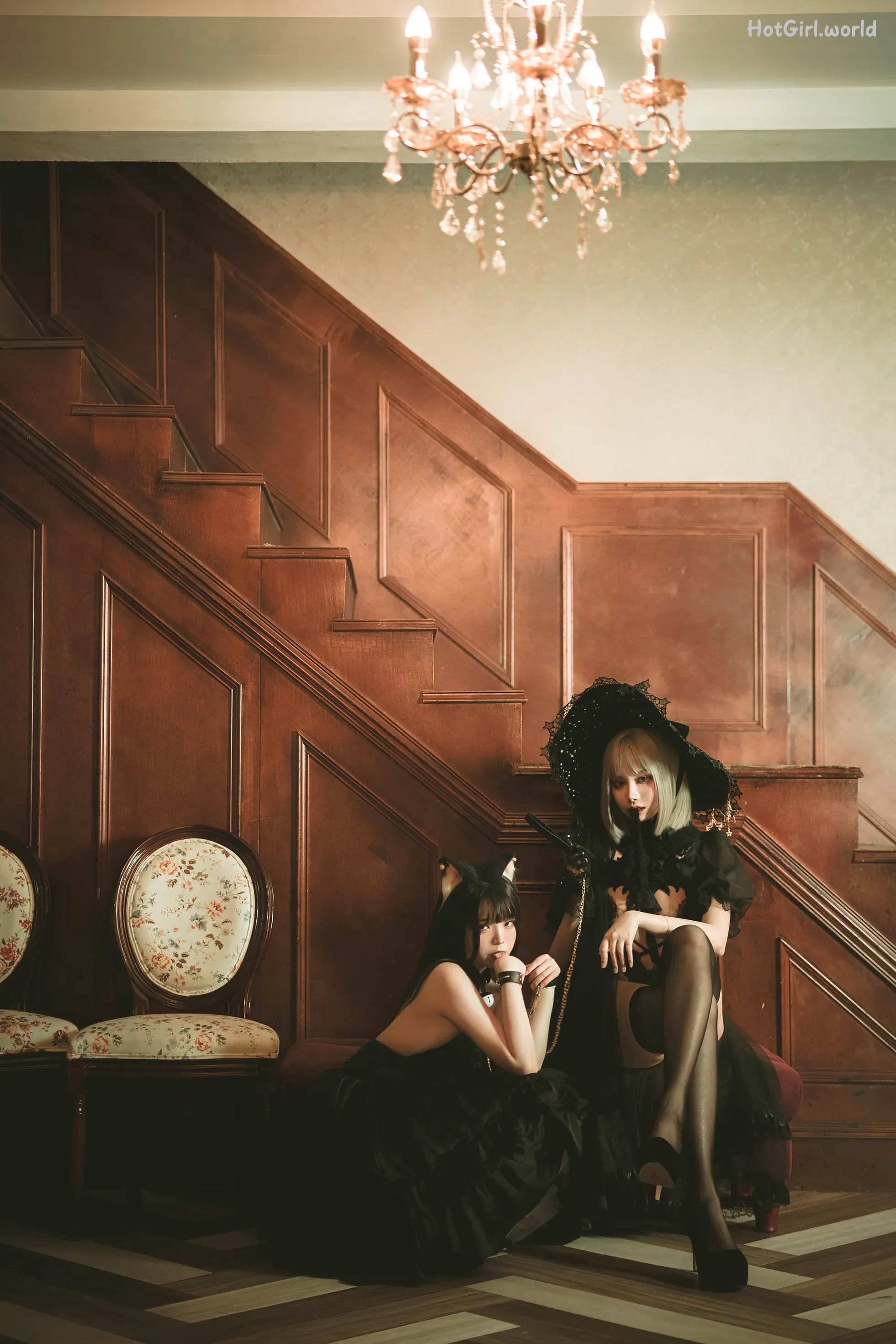 Coser-落落-Raku-魔女黑猫(35 photos + 22 uncensored photos) 第29张图