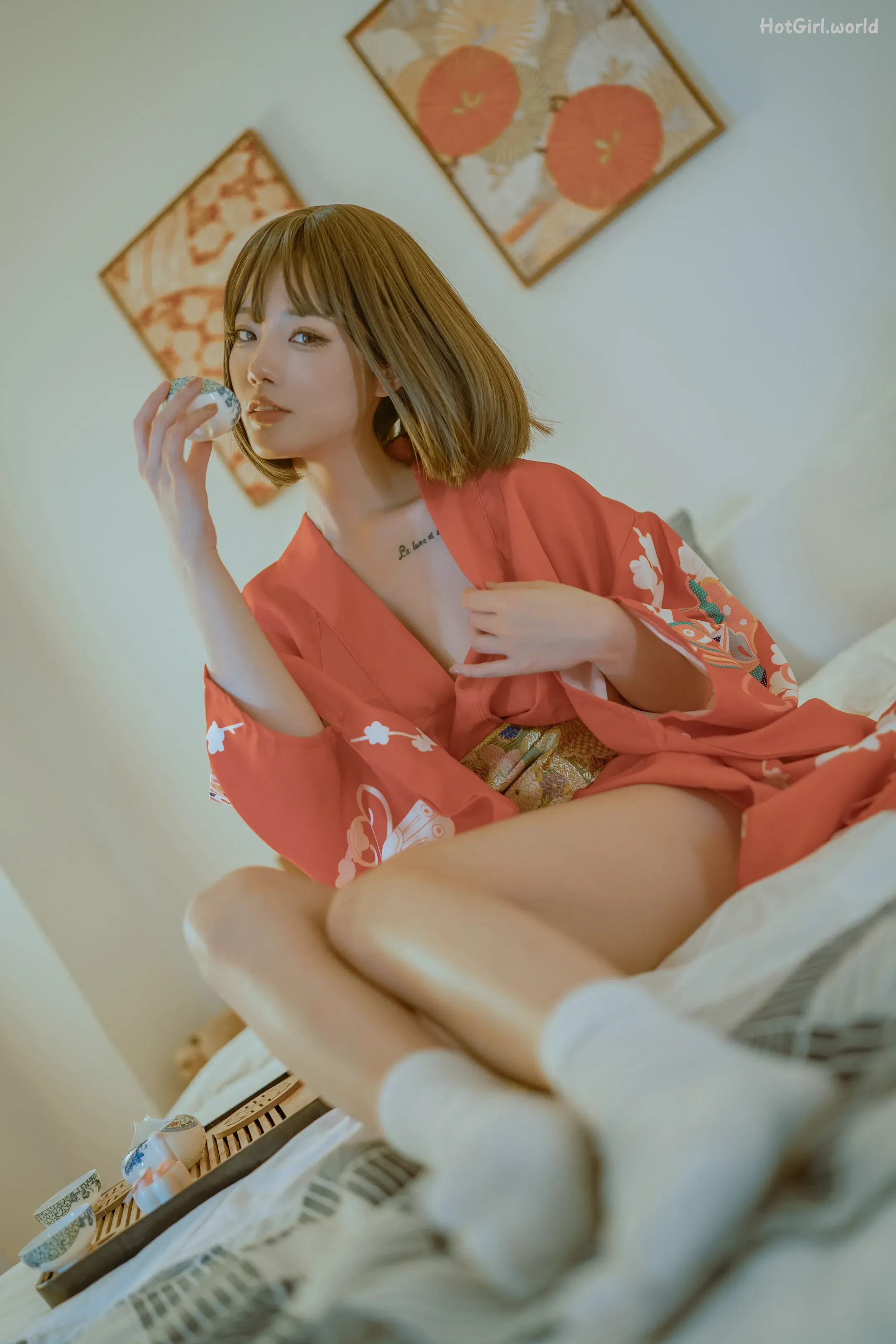 Coser-桃良阿宅-浴衣 第12张图