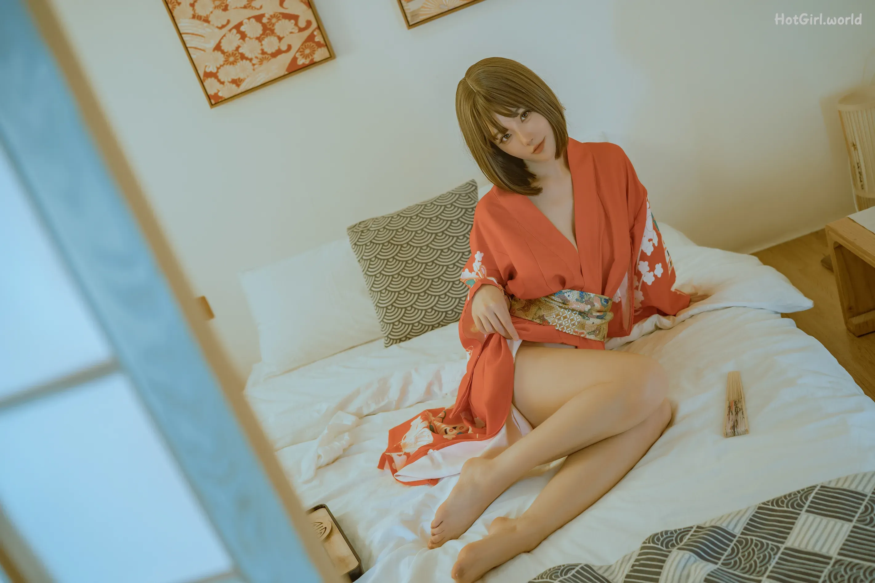 Coser-桃良阿宅-浴衣 第16张图