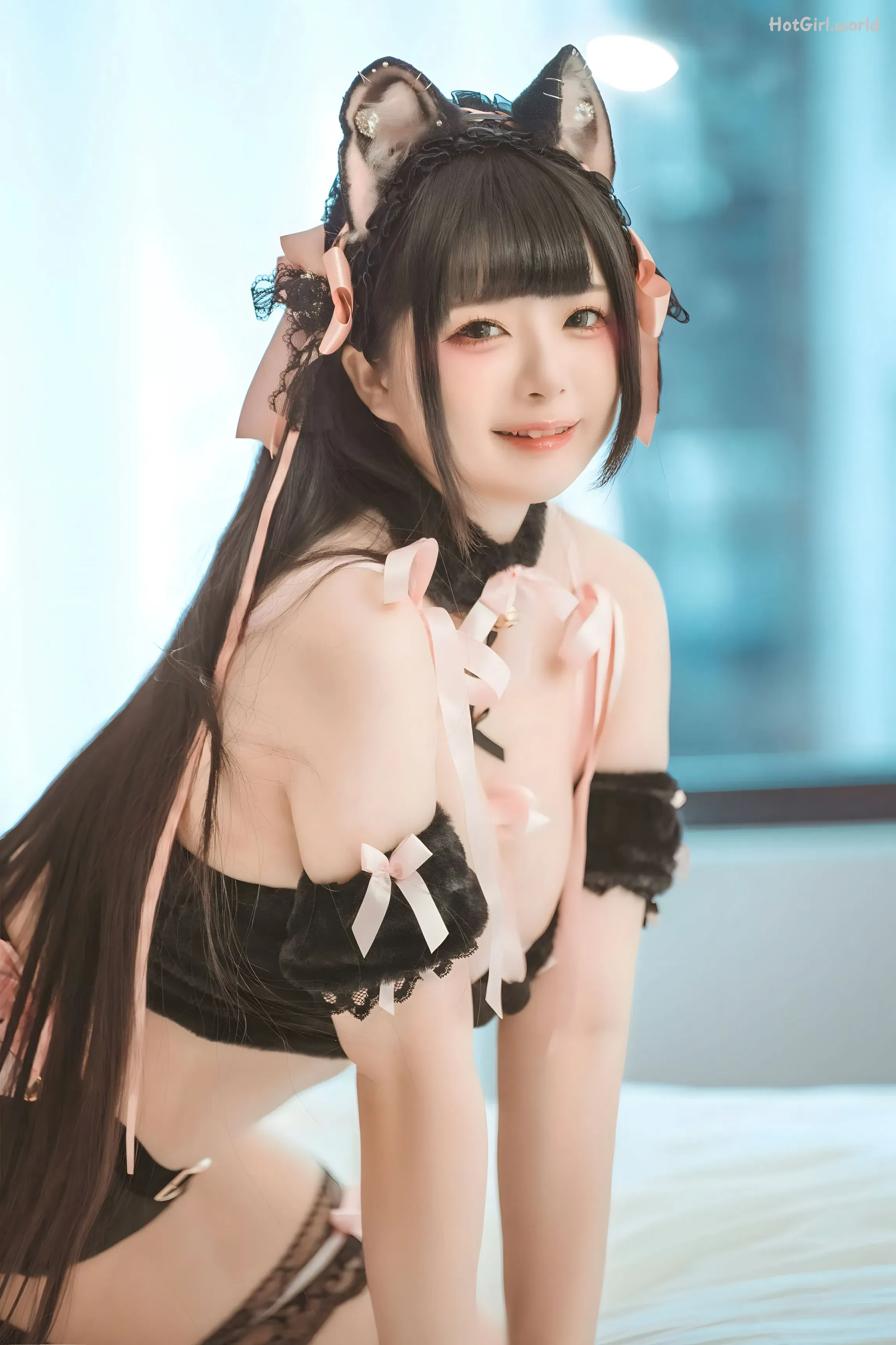 Coser-落落-Raku-Nya! Nya! Nya!(26 photos + 21 uncensored photos) 第8张图