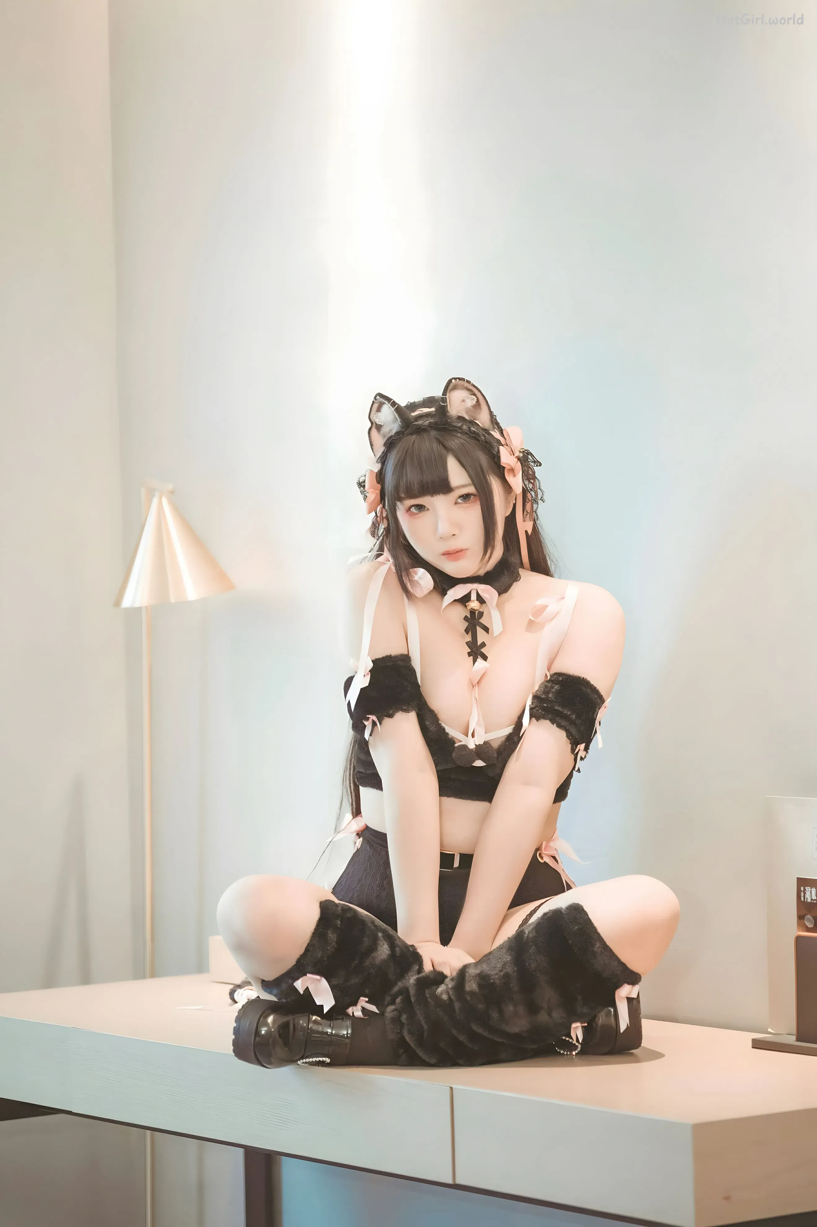 Coser-落落-Raku-Nya! Nya! Nya!(26 photos + 21 uncensored photos) 第40张图