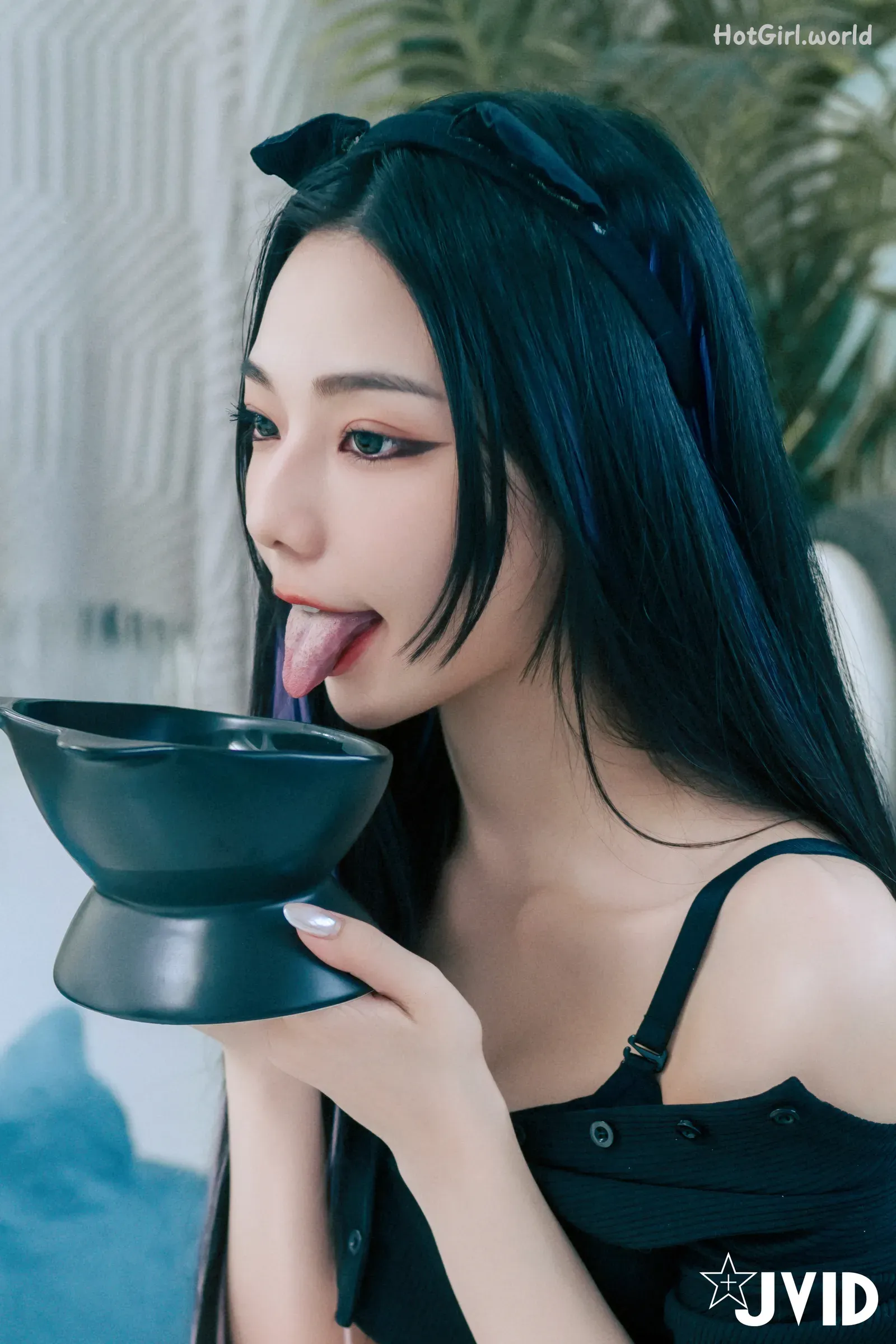 JVID-啾啾-牛奶成功收編冶豔的黑貓娘 第55张图